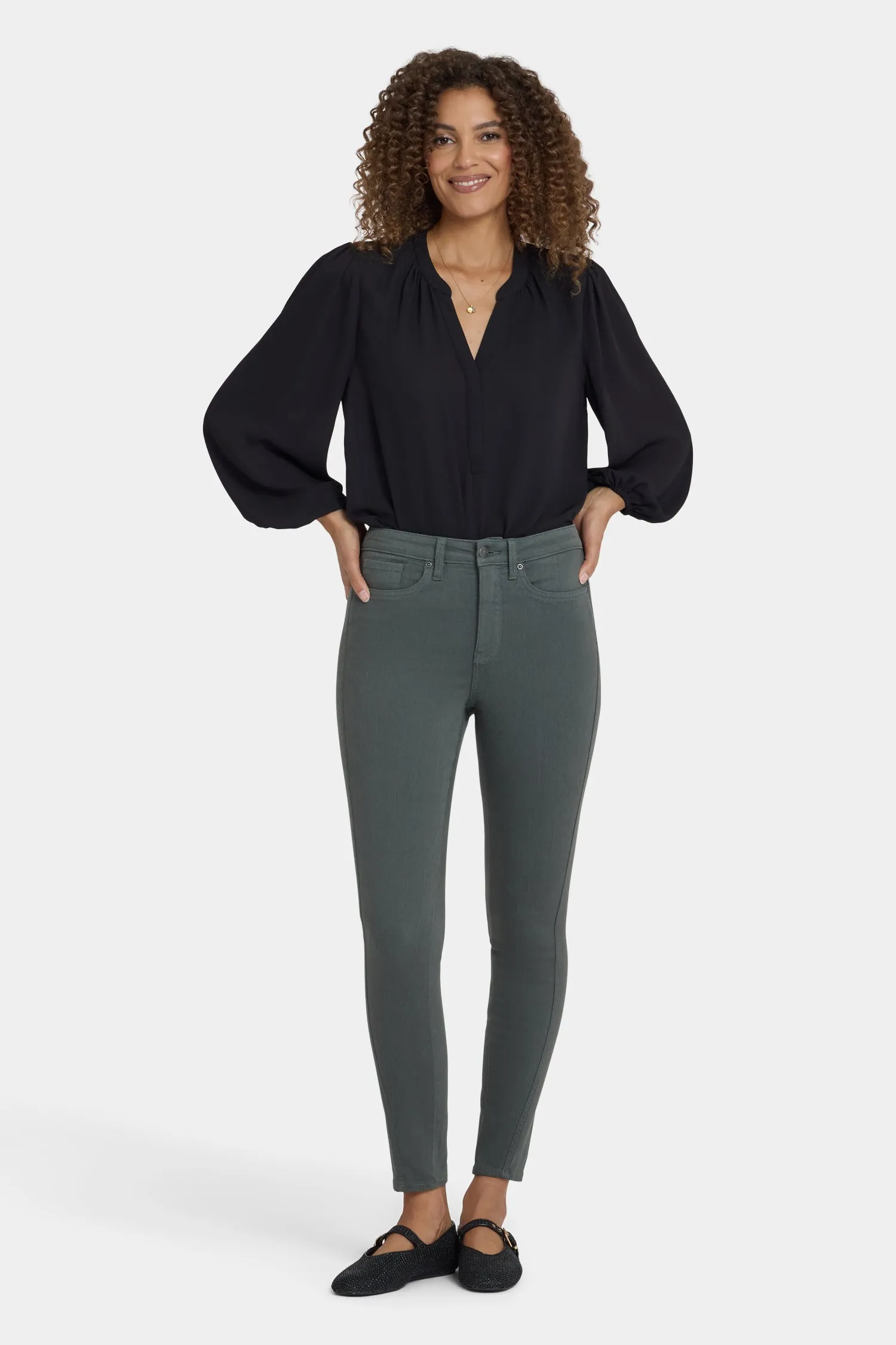 Ami Skinny Jeans - True Olive sold by NYDJ