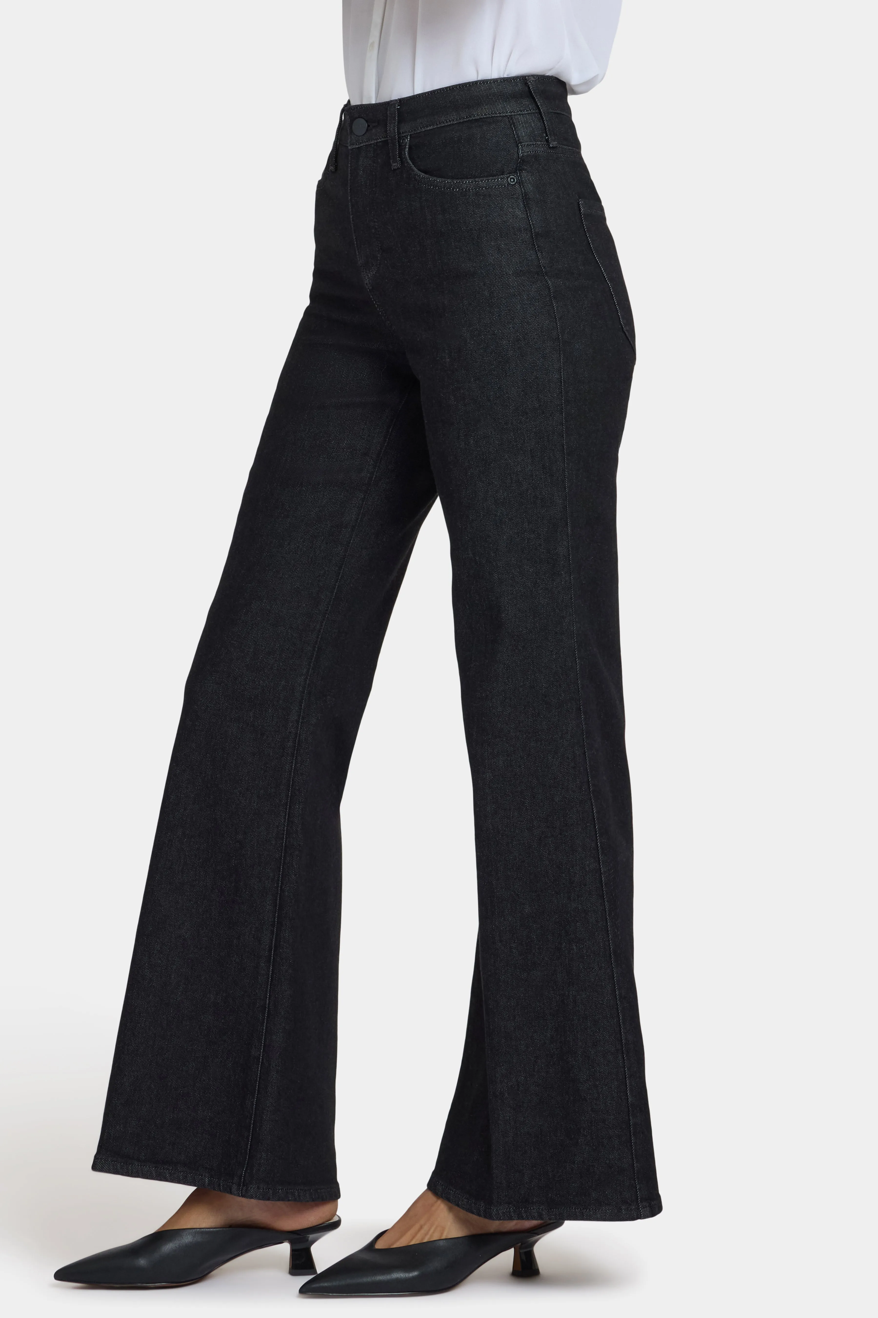 Mia Palazzo Jeans - Black Rinse sold by NYDJ product image thumbnail 3