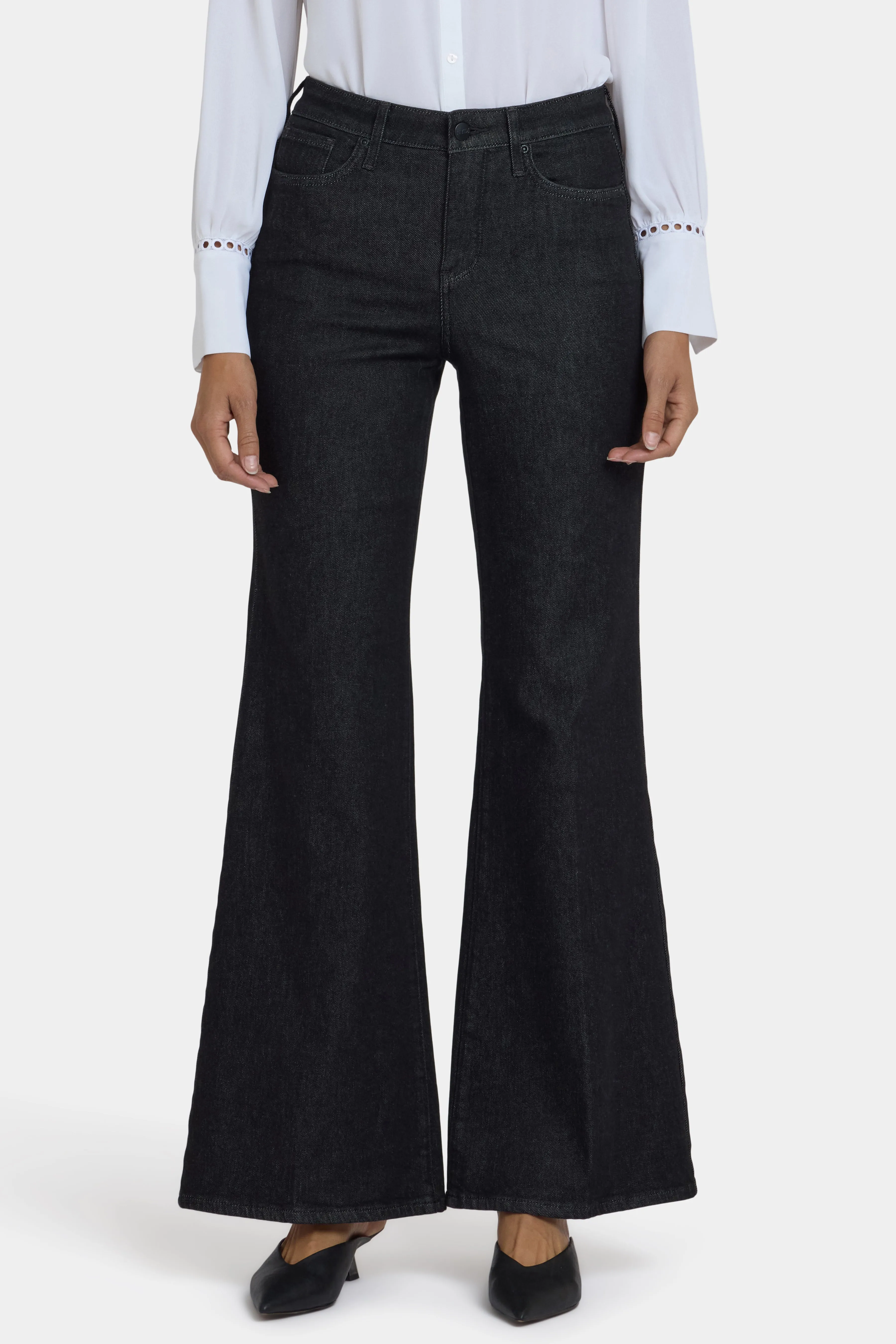 Mia Palazzo Jeans - Black Rinse sold by NYDJ product image thumbnail 4