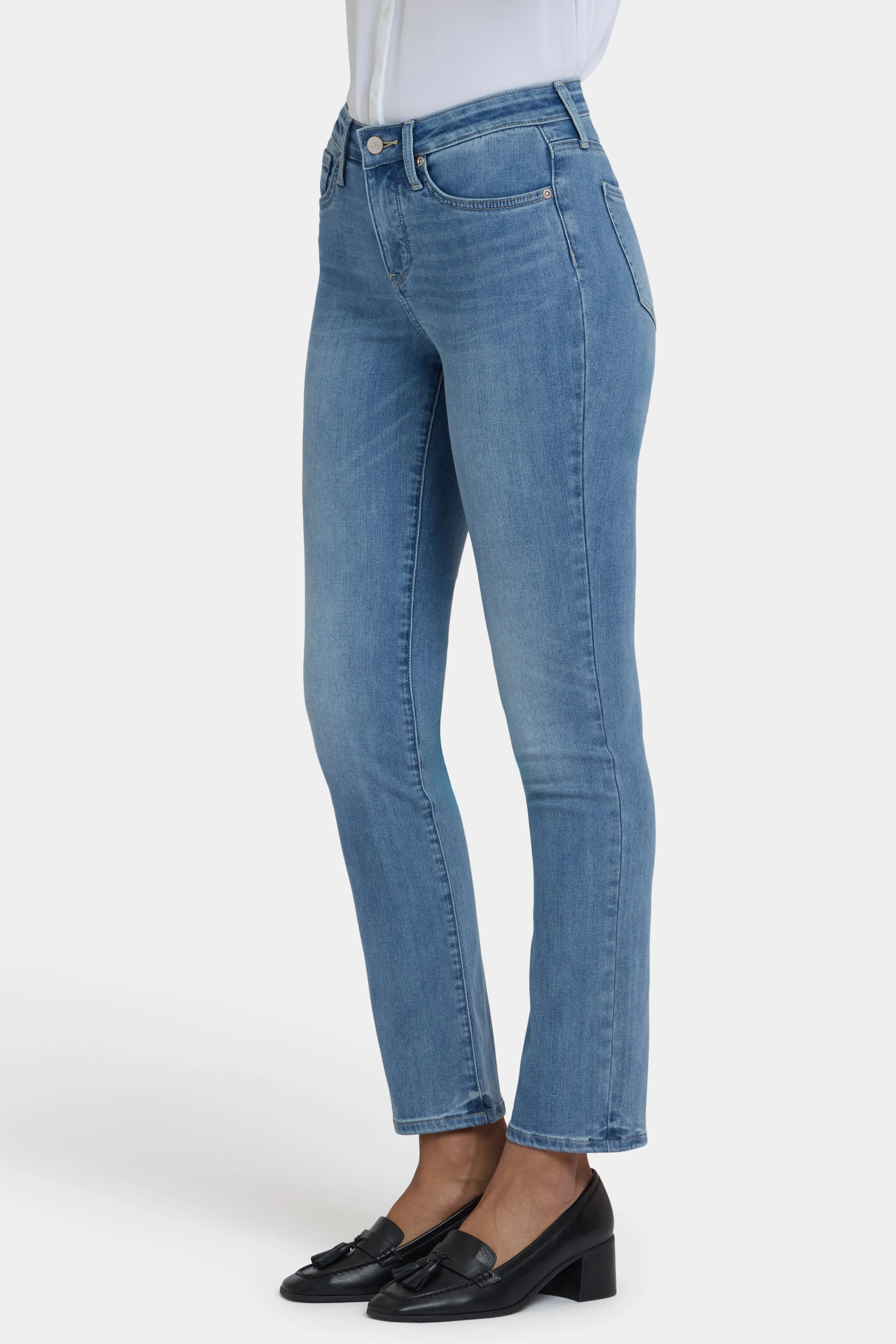 Sheri Slim Jeans - Bastille Sea sold by NYDJ product image thumbnail 3
