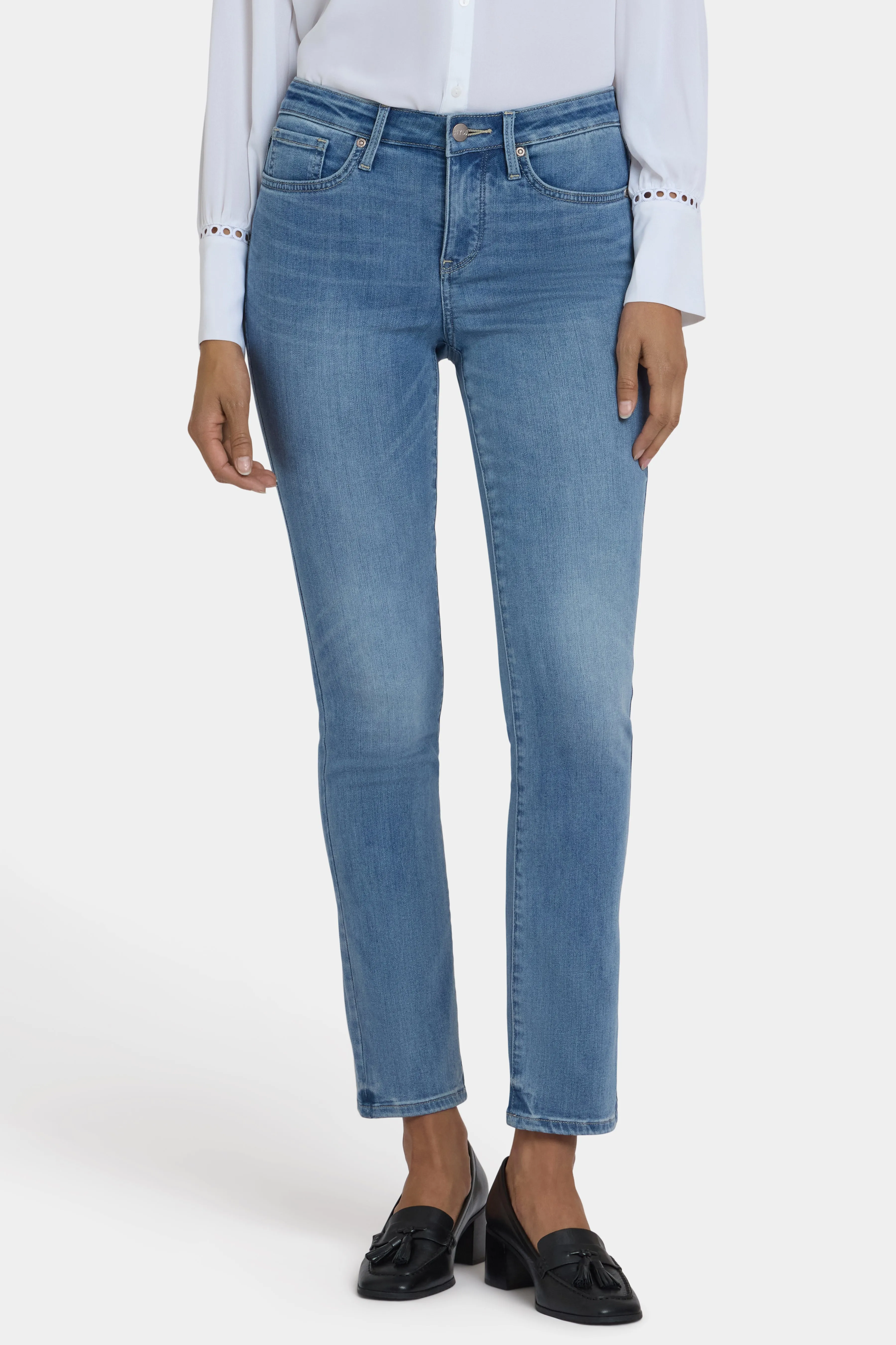 Sheri Slim Jeans - Bastille Sea sold by NYDJ product image thumbnail 4
