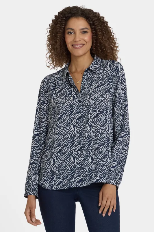 Modern Blouse - Vintage Zebra sold by NYDJ