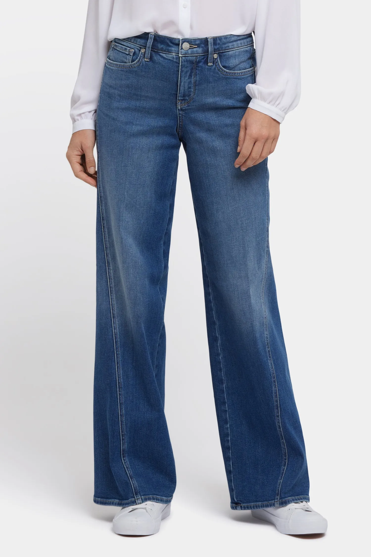 Teresa Wide Leg Jeans - Romantic Indigo sold by NYDJ product image thumbnail 4