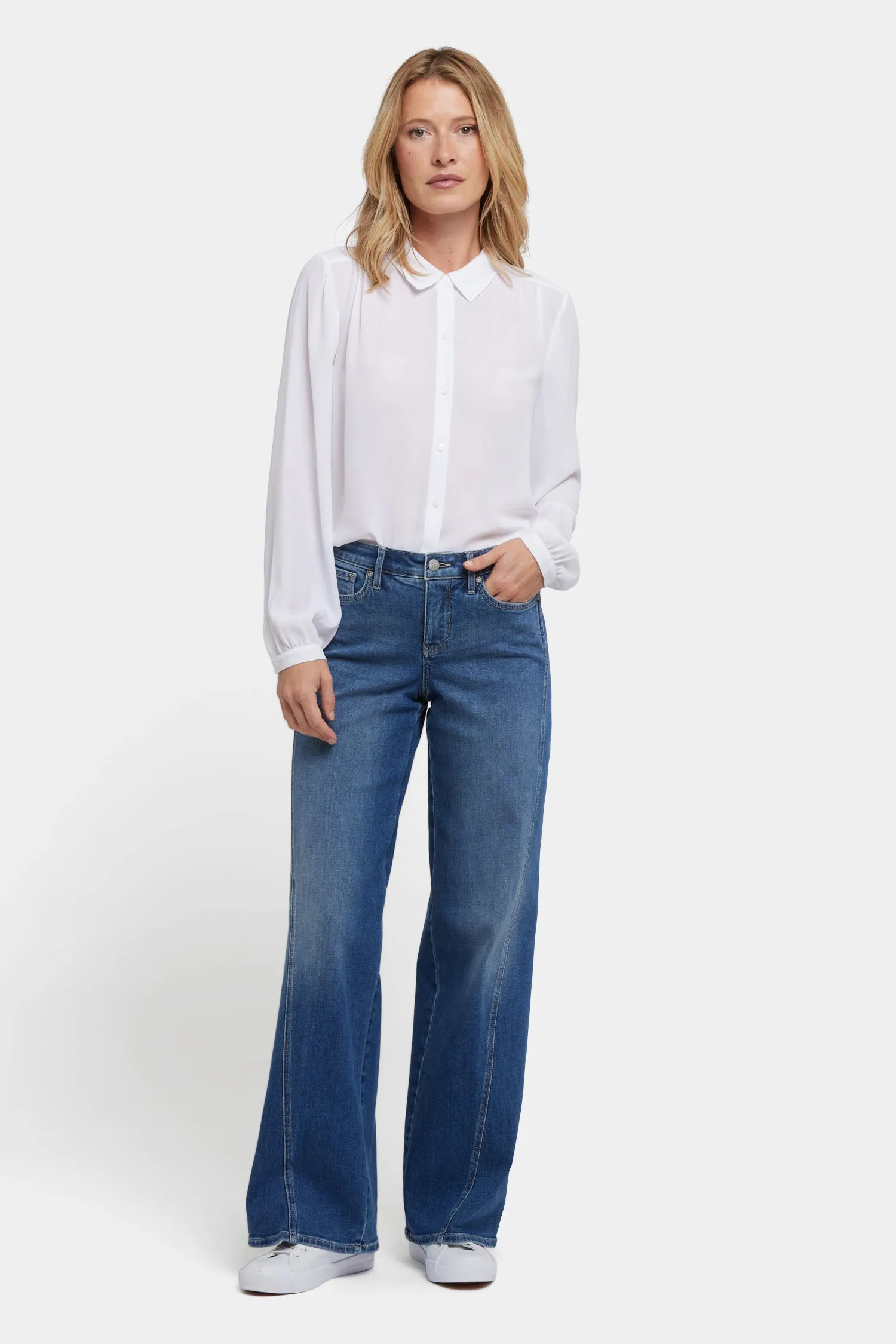 Teresa Wide Leg Jeans - Romantic Indigo sold by NYDJ