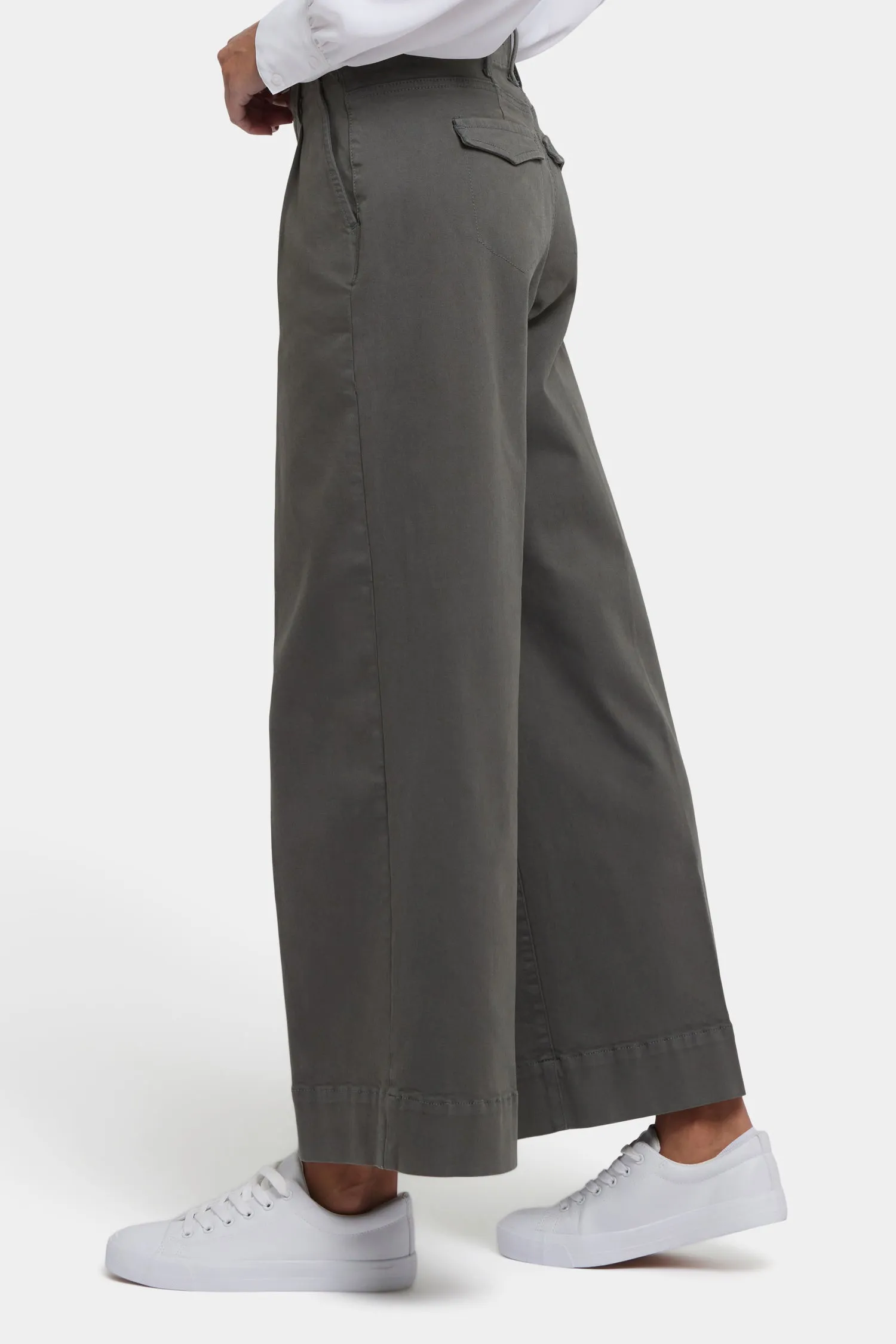 Mona Wide Leg Trouser Jeans - Vine Leaf sold by NYDJ product image thumbnail 4