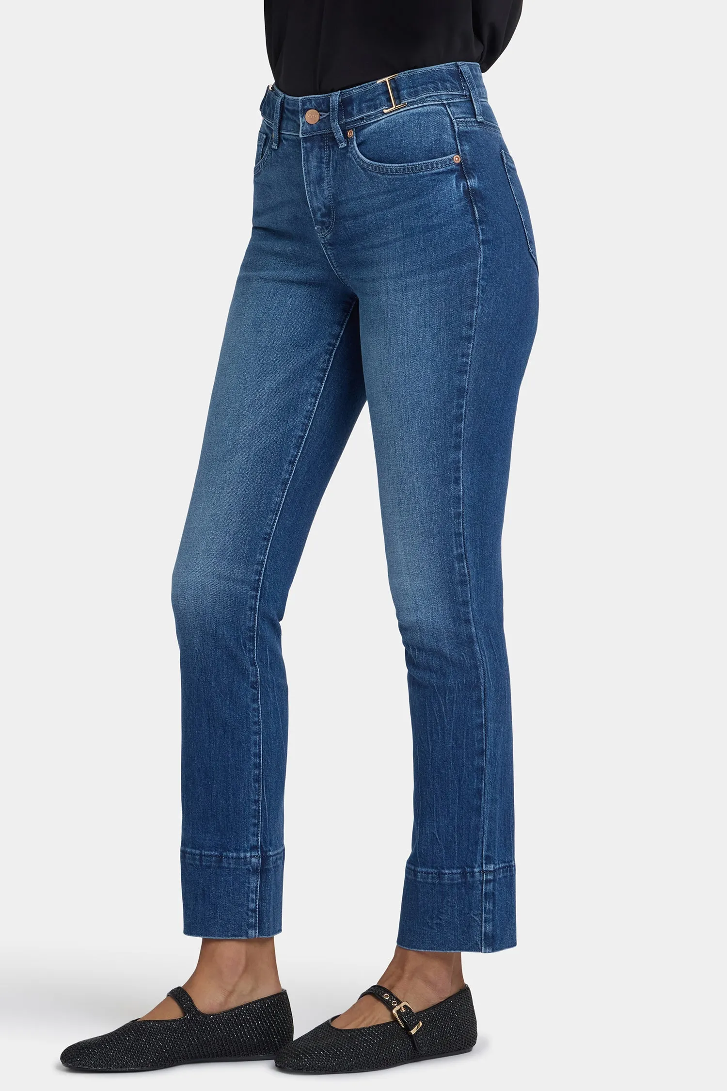 Sheri Slim Jeans In Petite - Cool Marine sold by NYDJ product image thumbnail 3