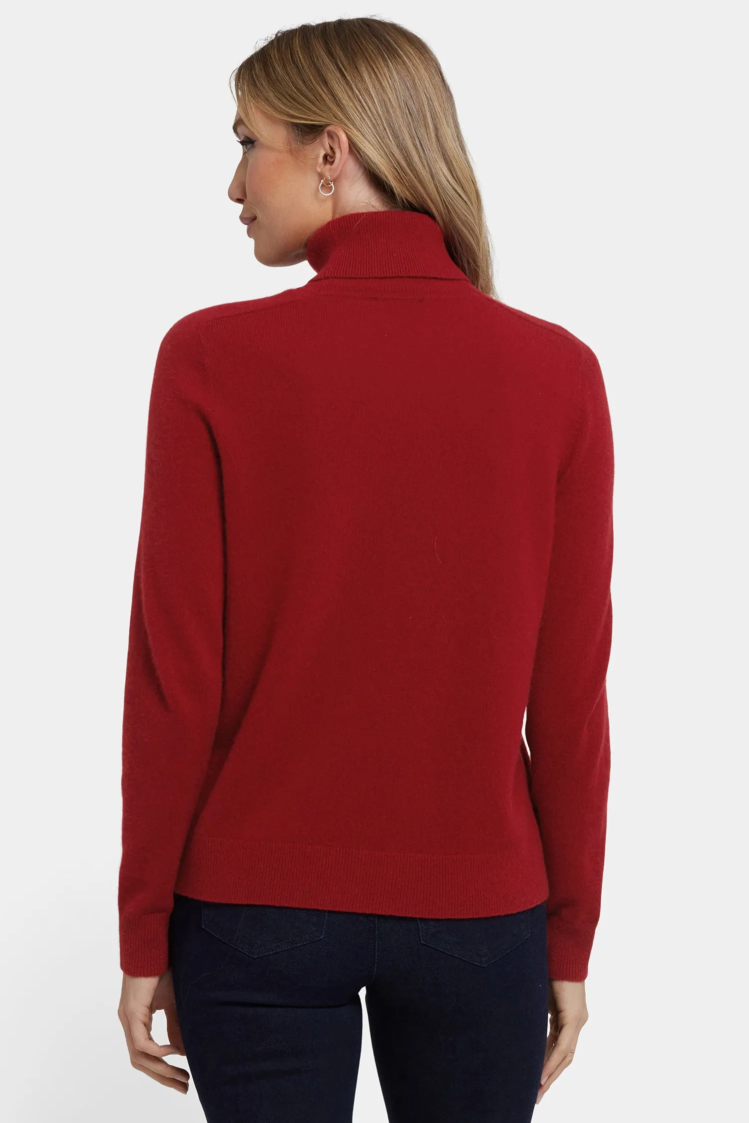 Cashmere Turtleneck Sweater - Red sold by NYDJ product image thumbnail 2