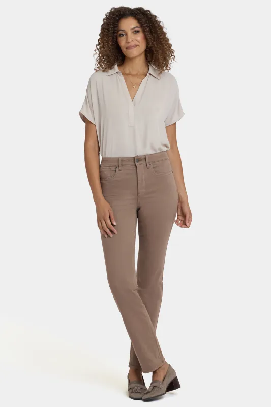 Marilyn Straight Jeans In Petite - Elmwood sold by NYDJ