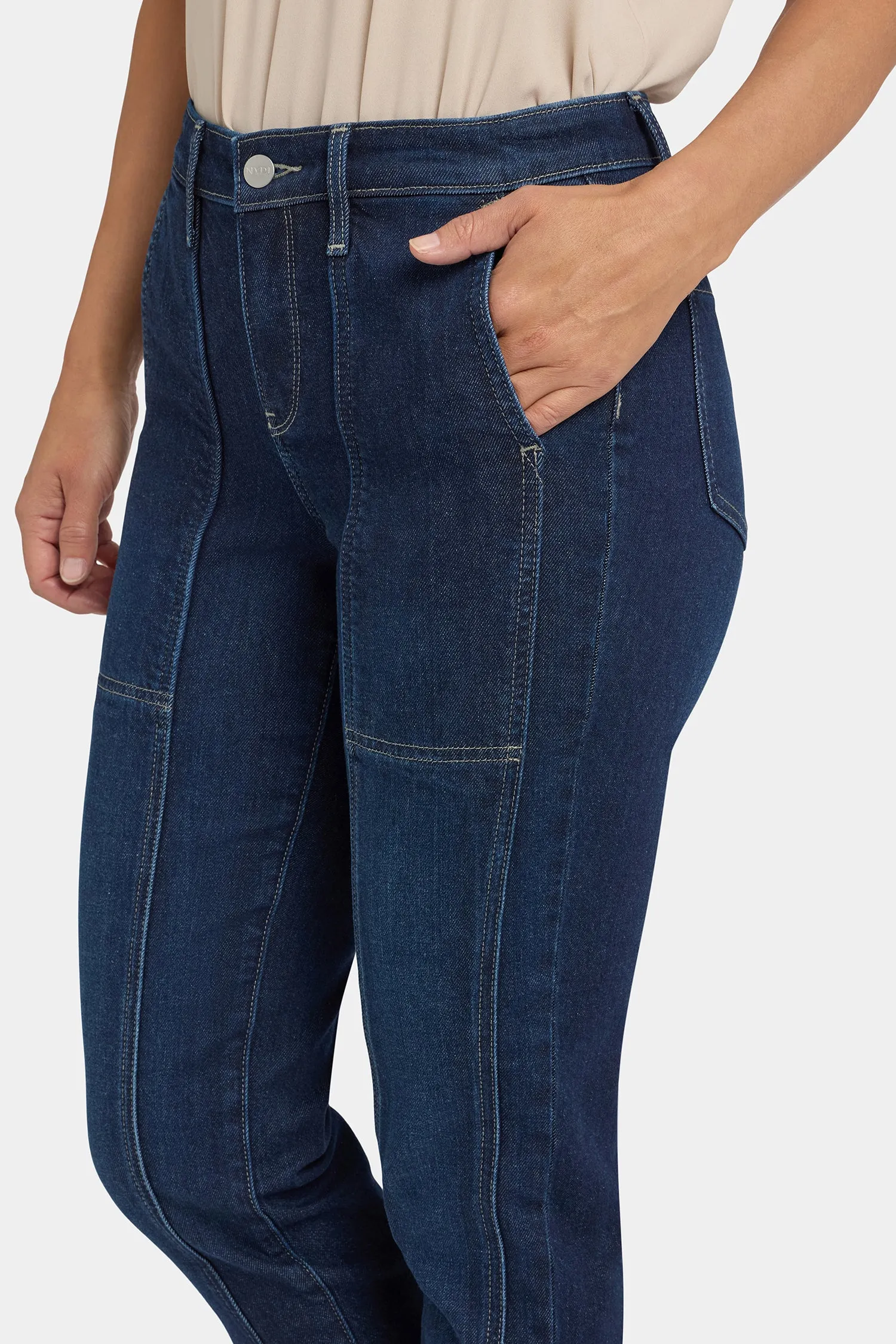 Margot Girlfriend Jeans In Petite - Midnight Breeze sold by NYDJ product image thumbnail 5