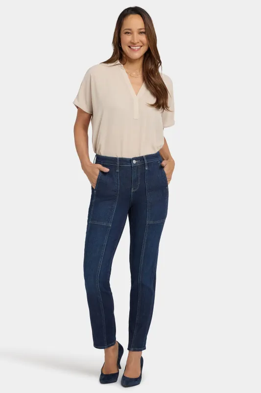 Margot Girlfriend Jeans In Petite - Midnight Breeze sold by NYDJ