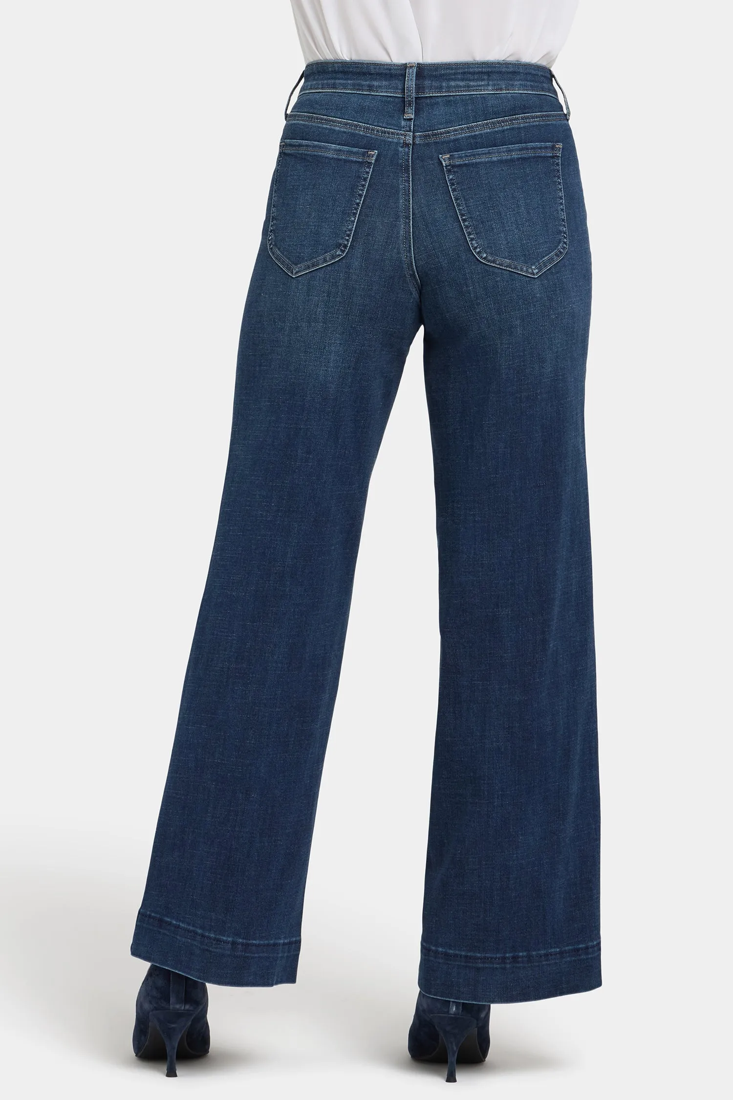 Teresa Wide Leg Jeans In Petite - Louvre Sapphire sold by NYDJ product image thumbnail 2