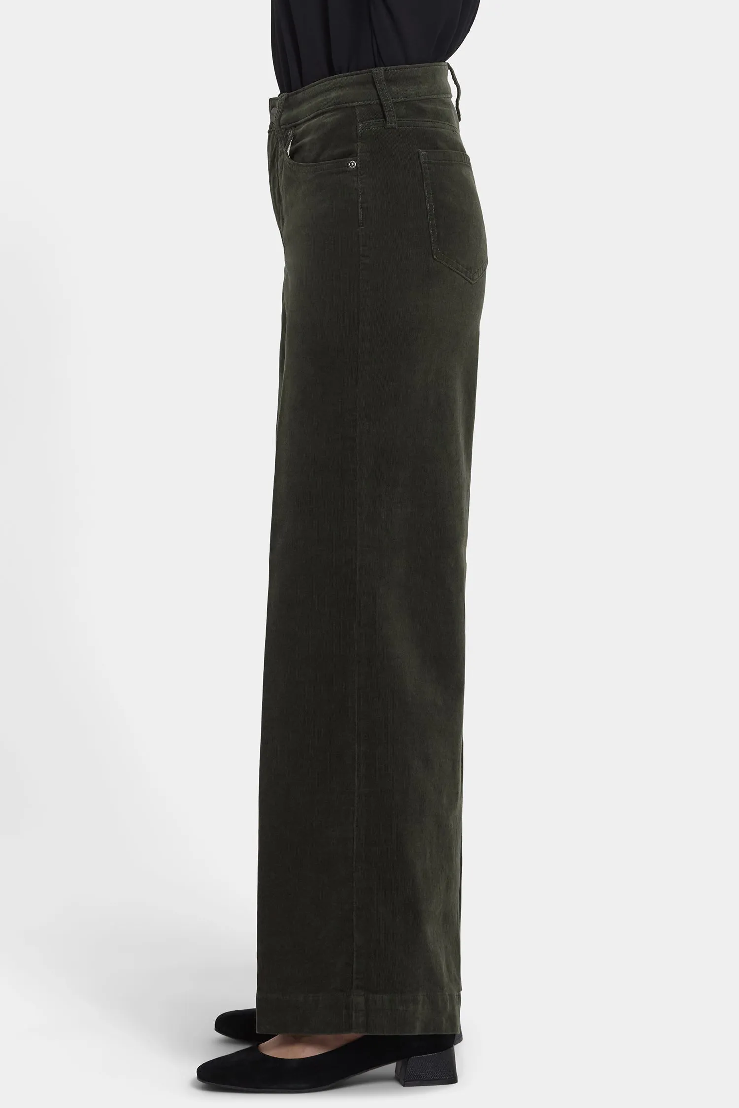 Teresa Wide Leg Pants - Vine Leaf sold by NYDJ product image thumbnail 4
