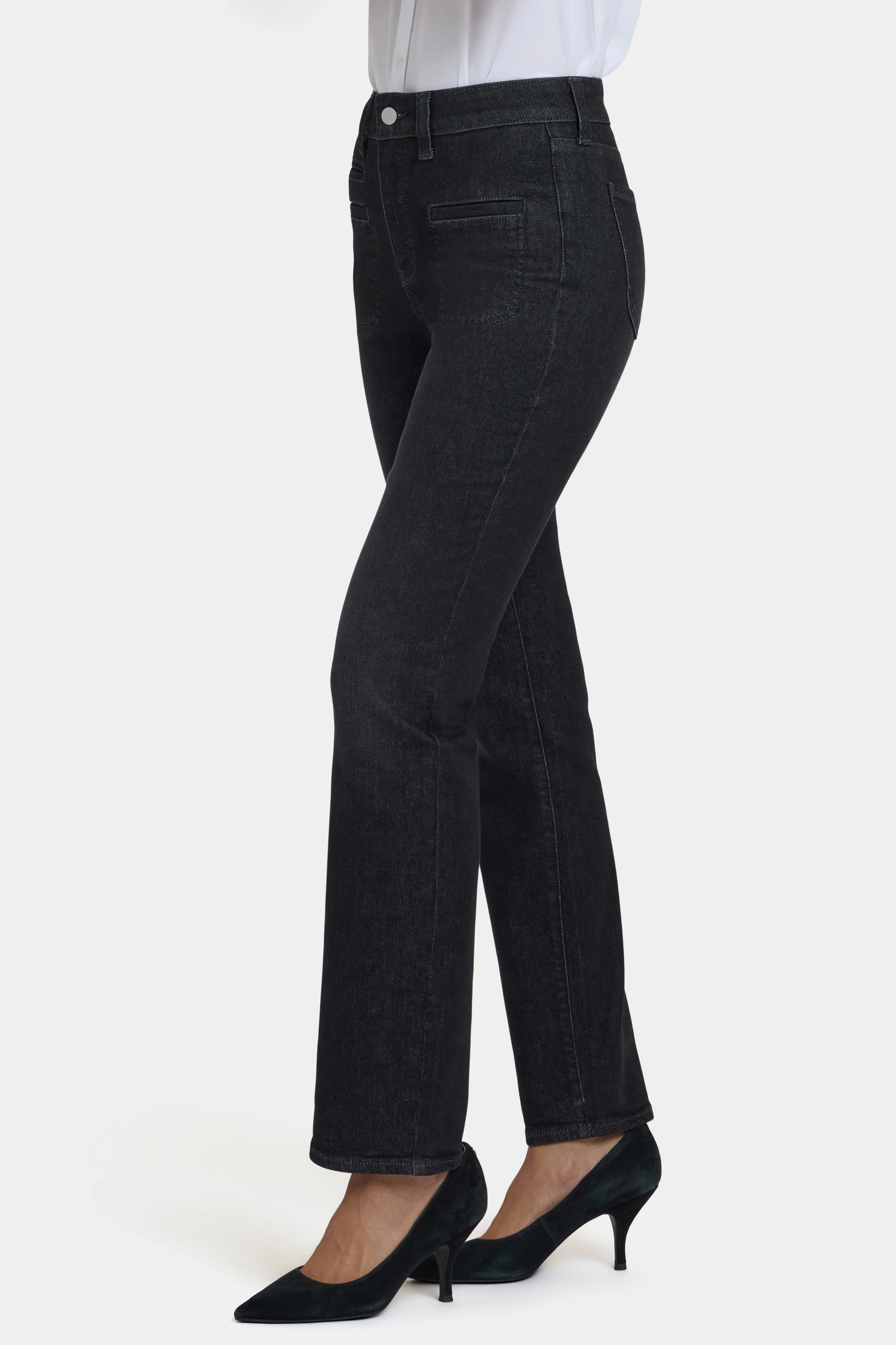 Marilyn Straight Jeans - French Nightfall sold by NYDJ product image thumbnail 4