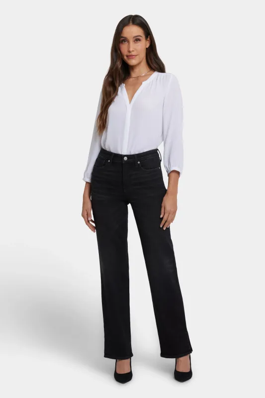 Bailey Relaxed Straight Jeans - French Nightfall sold by NYDJ