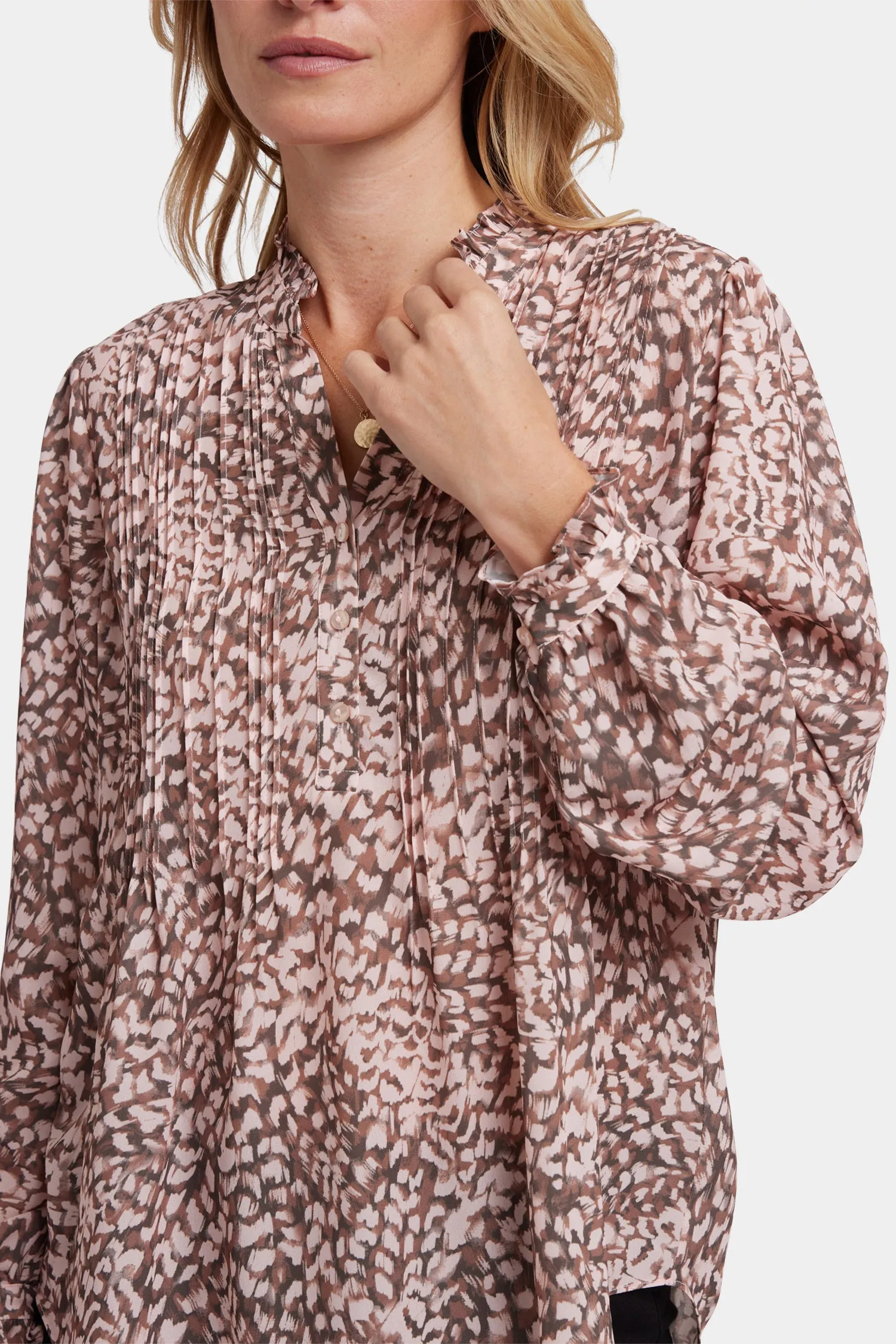 Pleated Front Tunic - Delacroix sold by NYDJ product image thumbnail 5