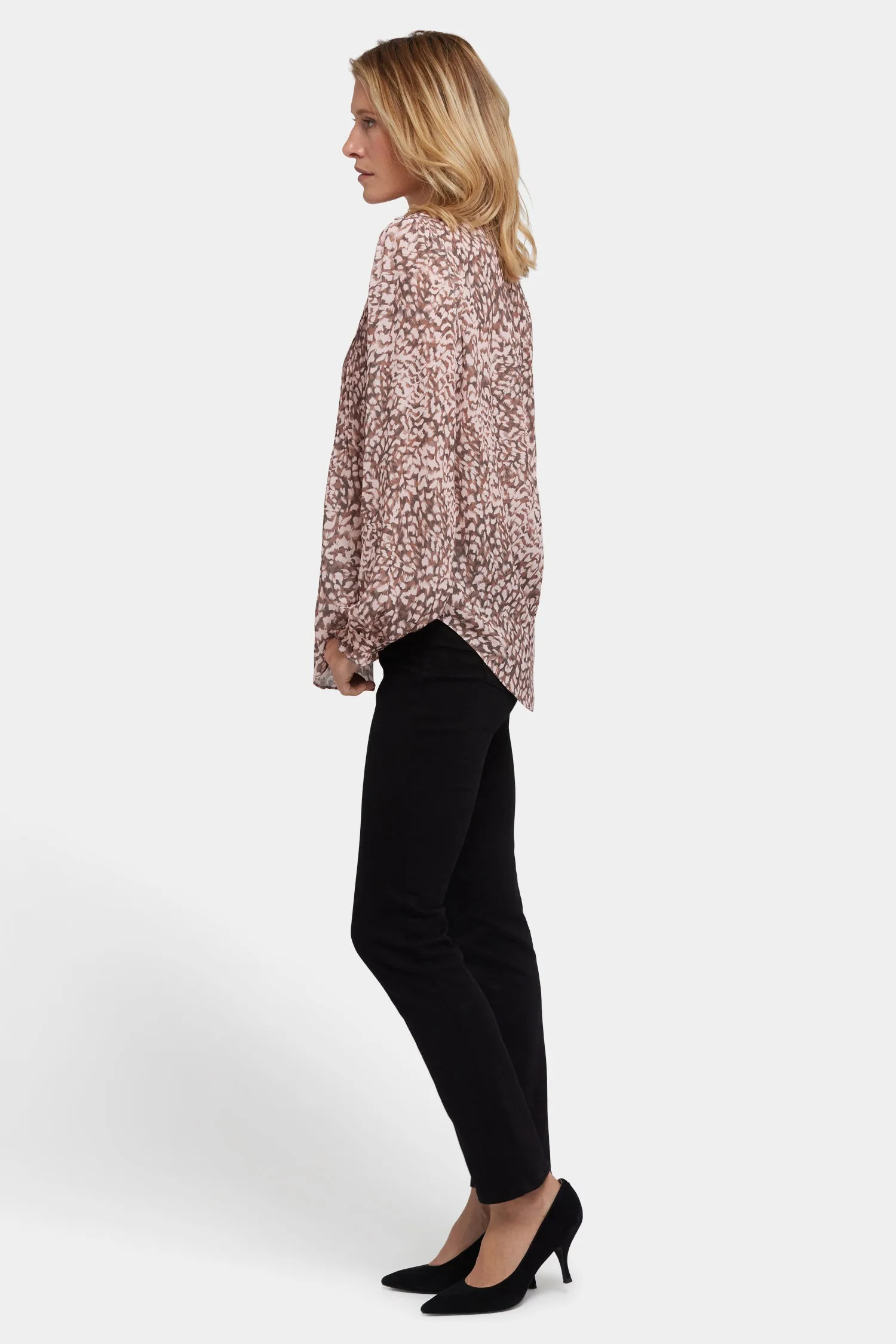 Pleated Front Tunic - Delacroix sold by NYDJ product image thumbnail 3