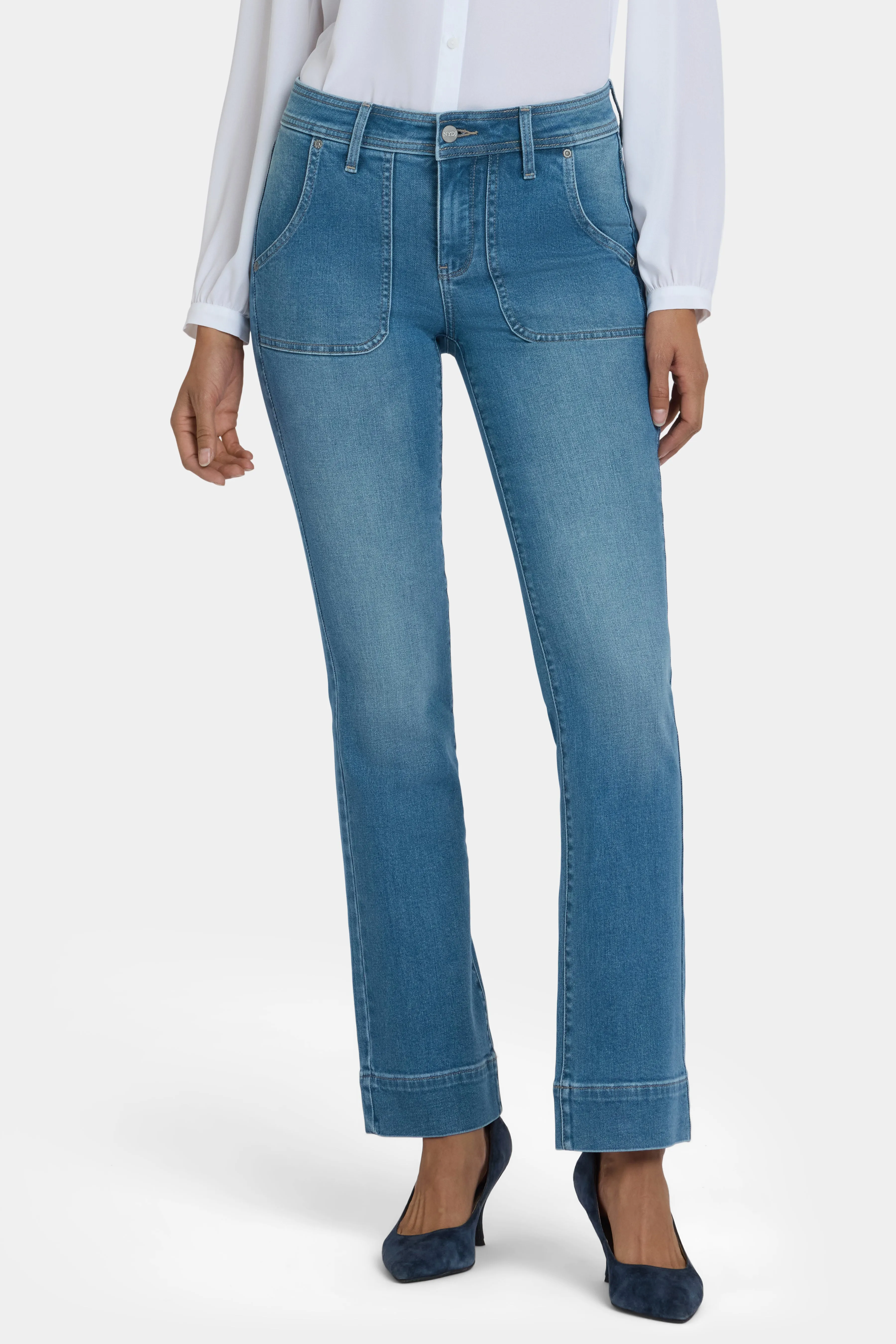 Barbara Bootcut Jeans - Avenue Blue sold by NYDJ product image thumbnail 4