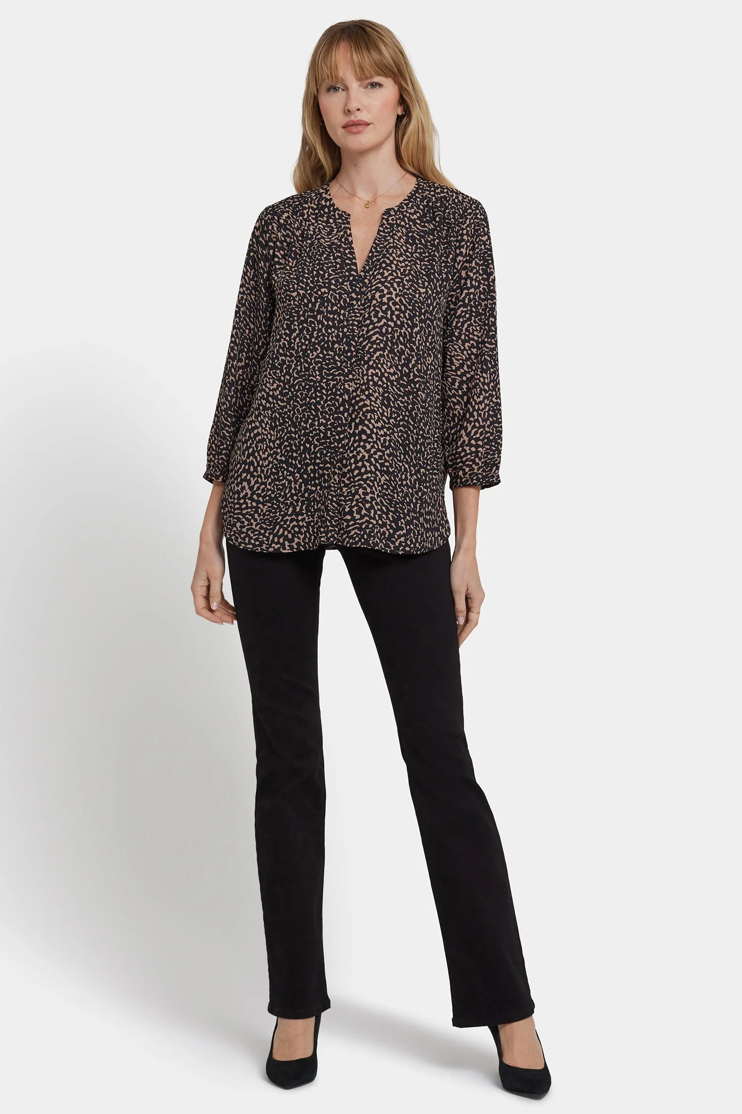 Pintuck Blouse - Camille le Vie sold by NYDJ product image thumbnail 4
