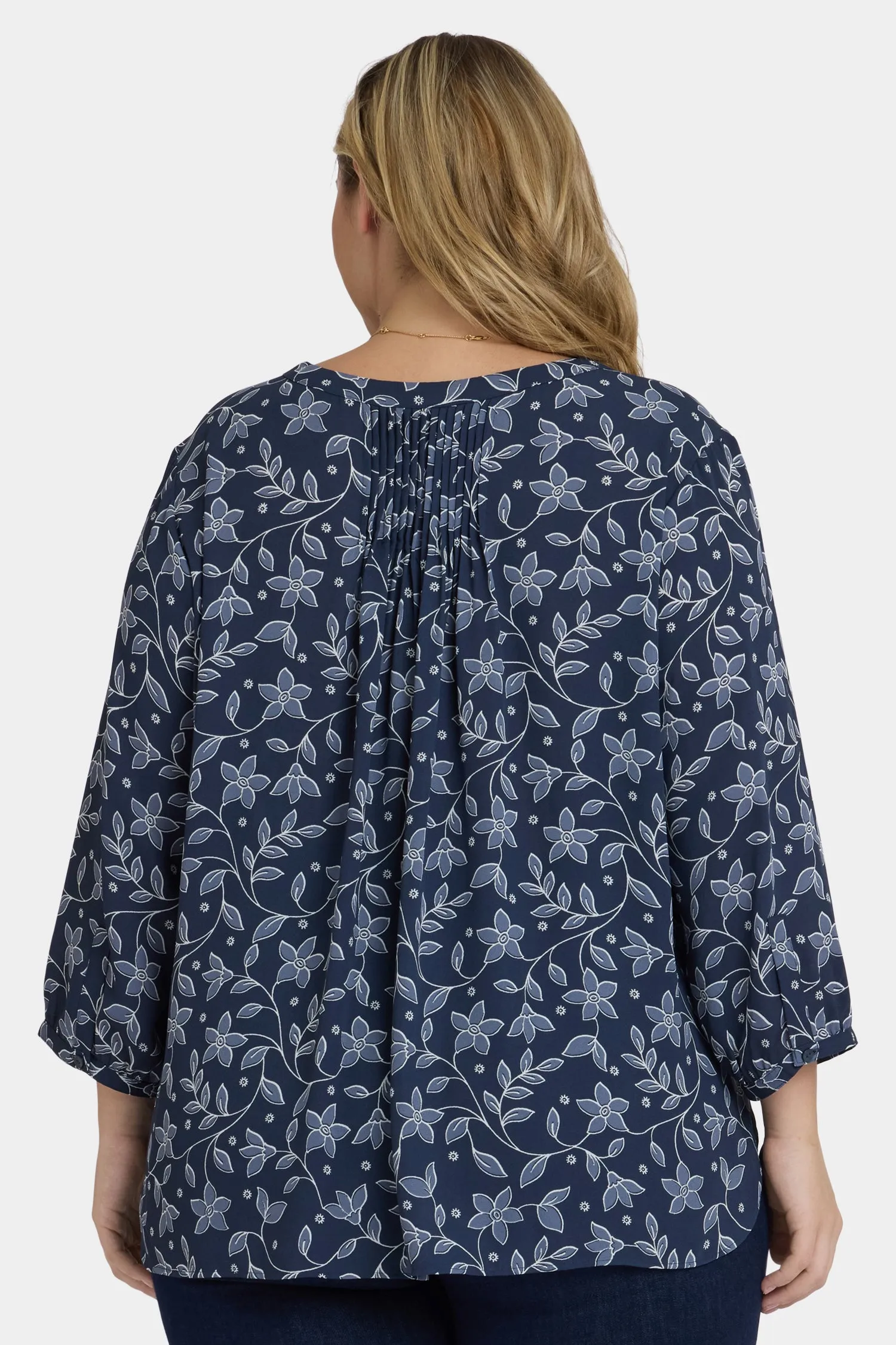 Pintuck Blouse In Plus Size - Lisette sold by NYDJ product image thumbnail 2