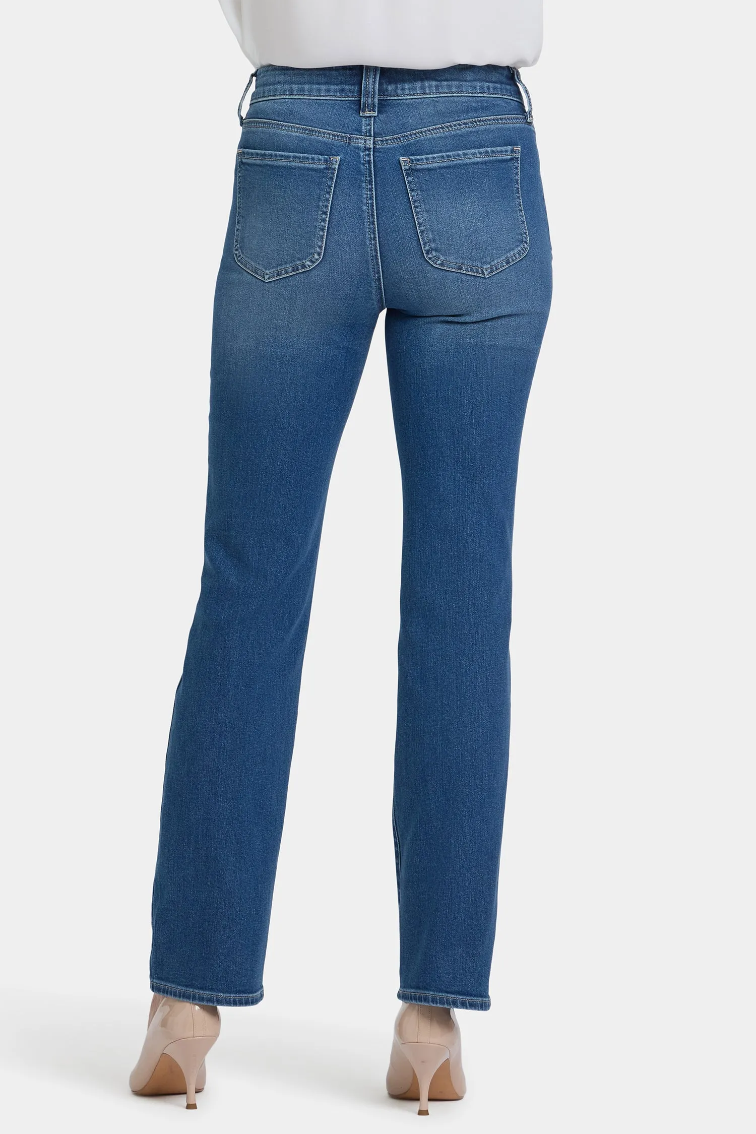 Marilyn Straight Jeans - Romantic Indigo sold by NYDJ product image thumbnail 3