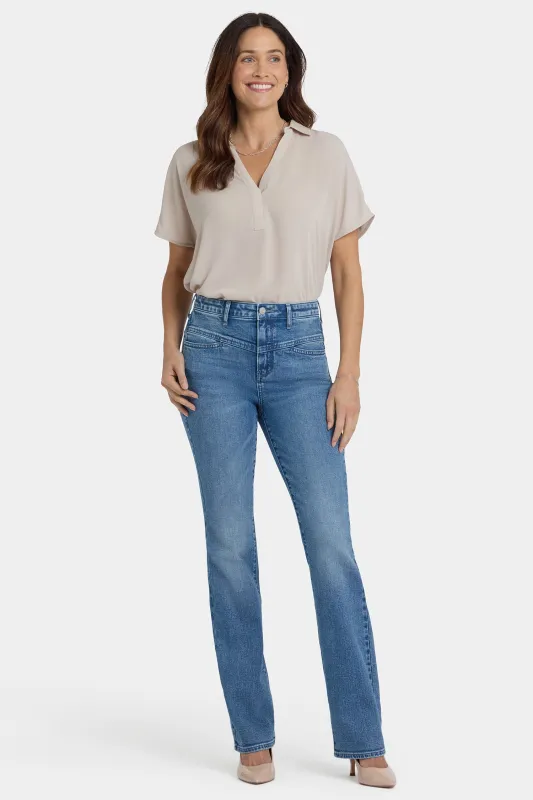 Barbara Bootcut Jeans - Washed Crystal sold by NYDJ