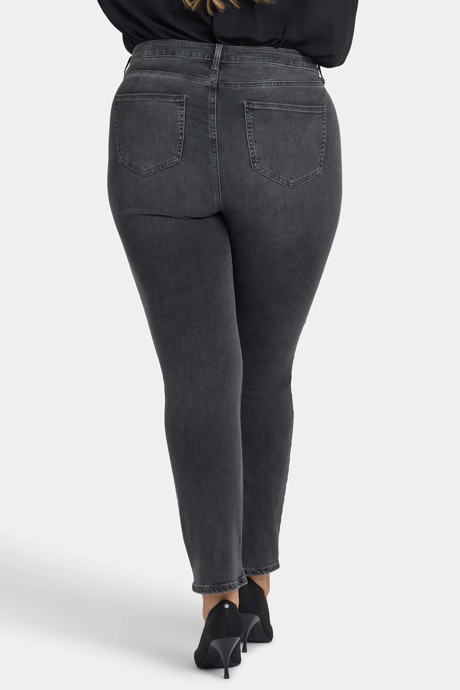 Sheri Slim Jeans In Plus Size - Gloomy Marais sold by NYDJ product image thumbnail 2
