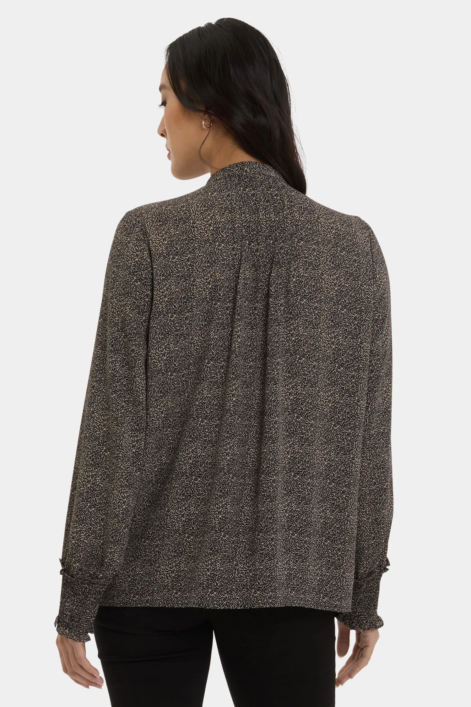 Pleated Peasant Blouse - Meadowlark sold by NYDJ product image thumbnail 3