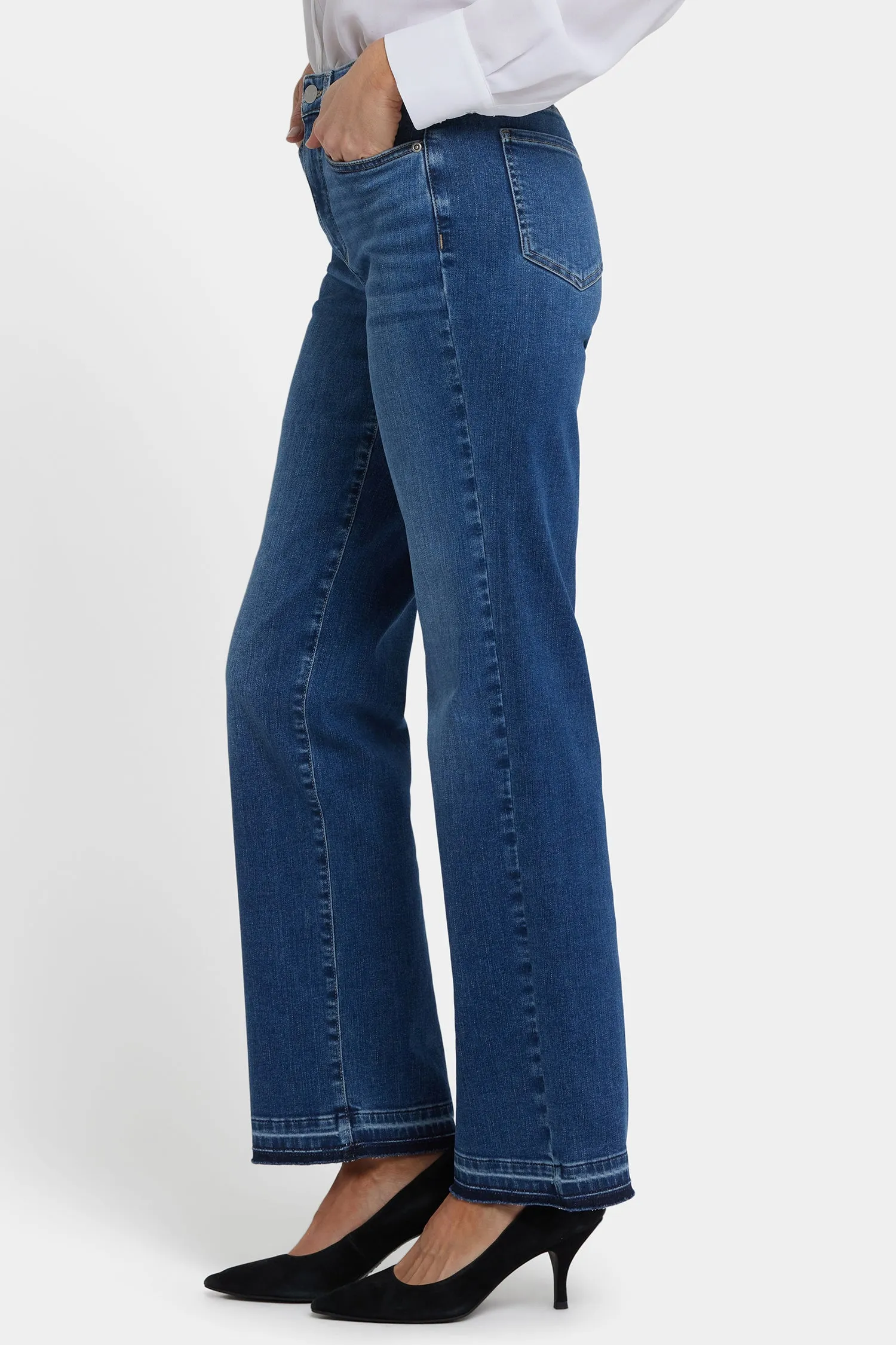 Bailey Relaxed Straight Jeans - Opera Blue sold by NYDJ product image thumbnail 3