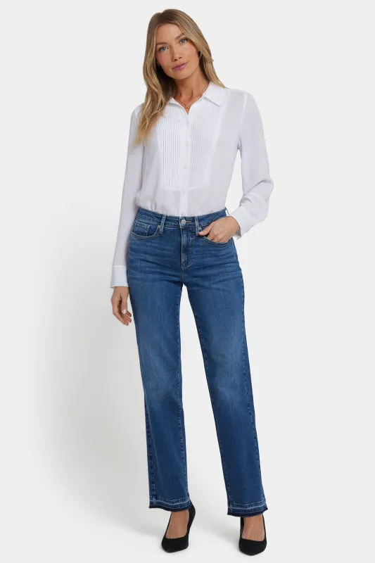Bailey Relaxed Straight Jeans - Opera Blue sold by NYDJ