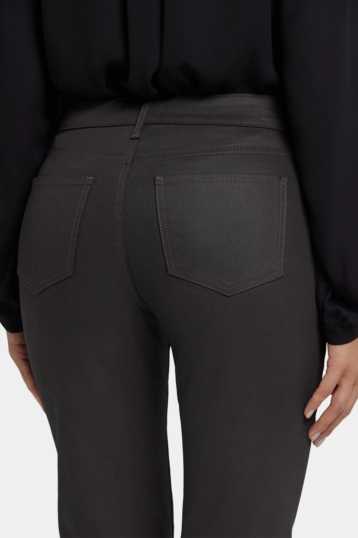 Coated Marilyn Straight Jeans - Vintage Barnwood Coated sold by NYDJ product image thumbnail 5