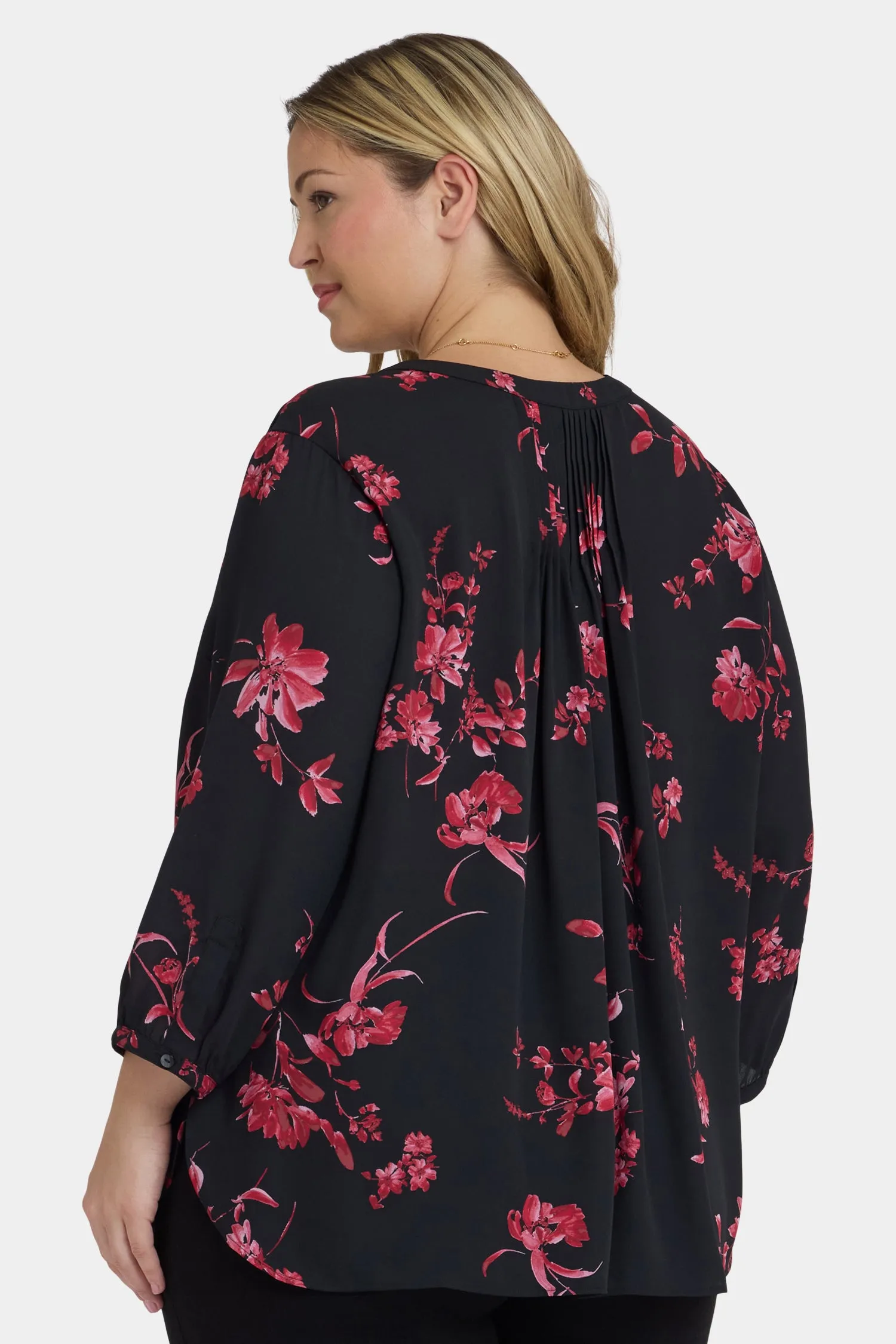 Pintuck Blouse In Plus Size - Vivienne sold by NYDJ product image thumbnail 2