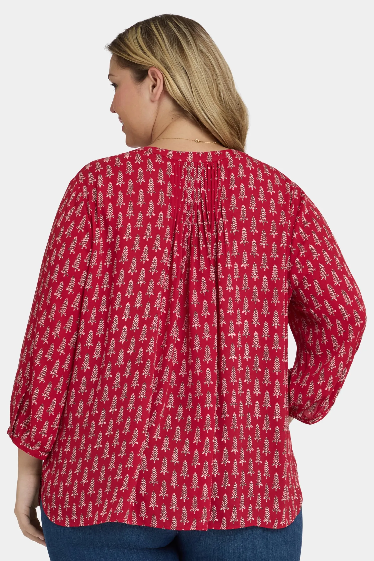 Pintuck Blouse In Plus Size - Jacqueline sold by NYDJ product image thumbnail 2