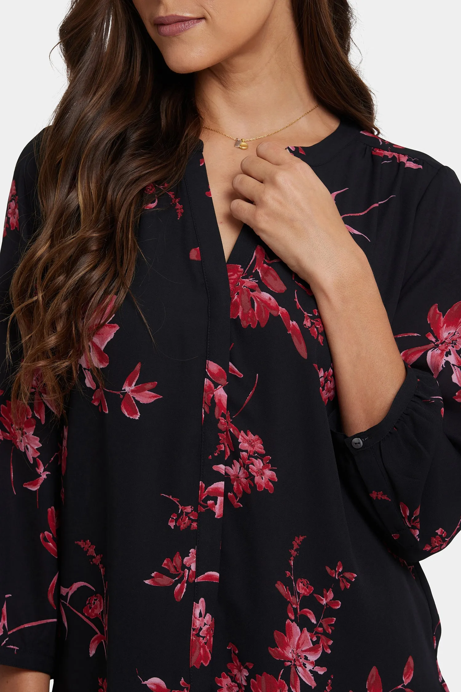 Pintuck Blouse - Vivienne sold by NYDJ product image thumbnail 5