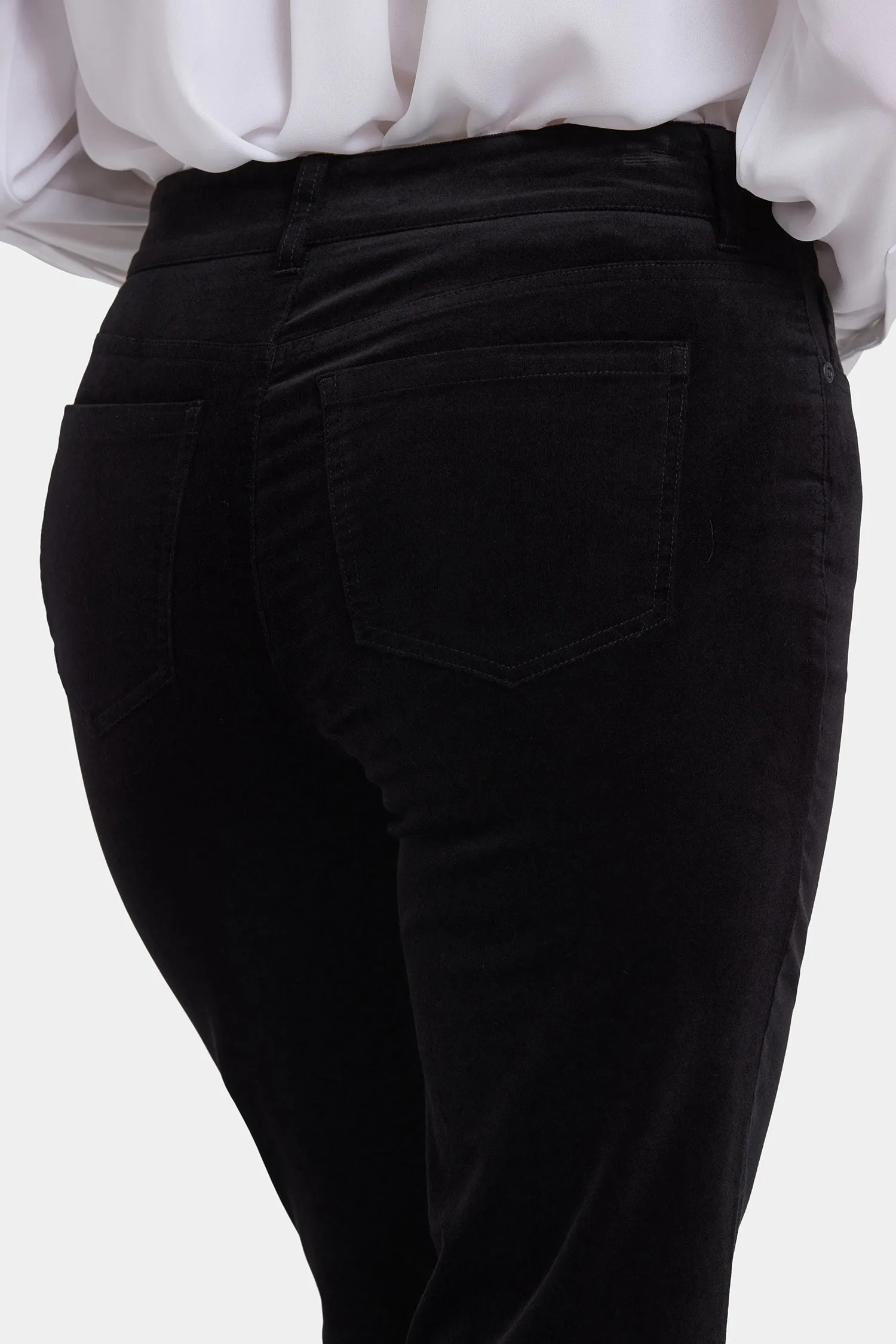Marilyn Straight Pants In Petite - Black sold by NYDJ product image thumbnail 5