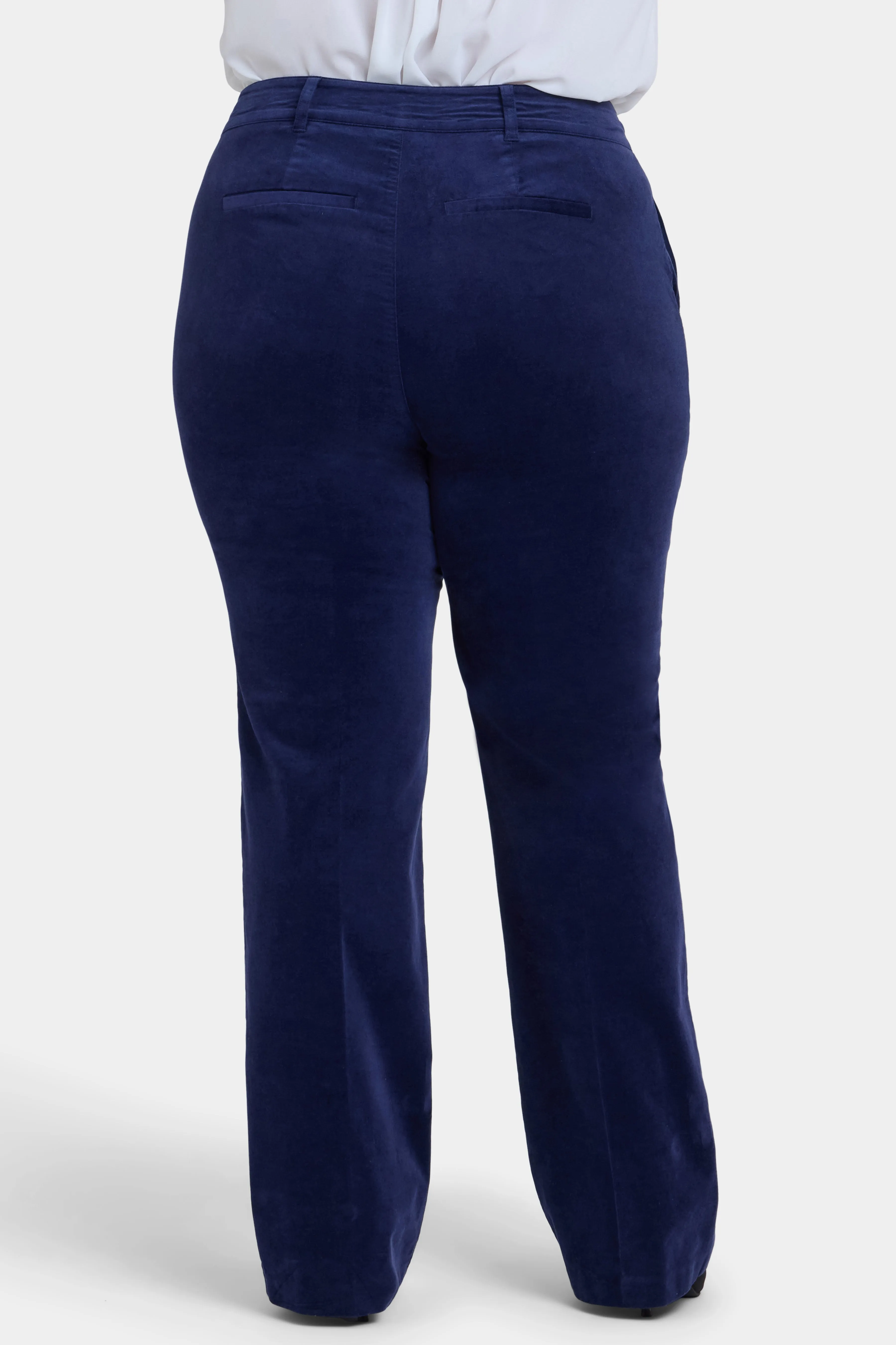 Straight Trouser Pants In Plus Size - Dark Sapphire sold by NYDJ product image thumbnail 2
