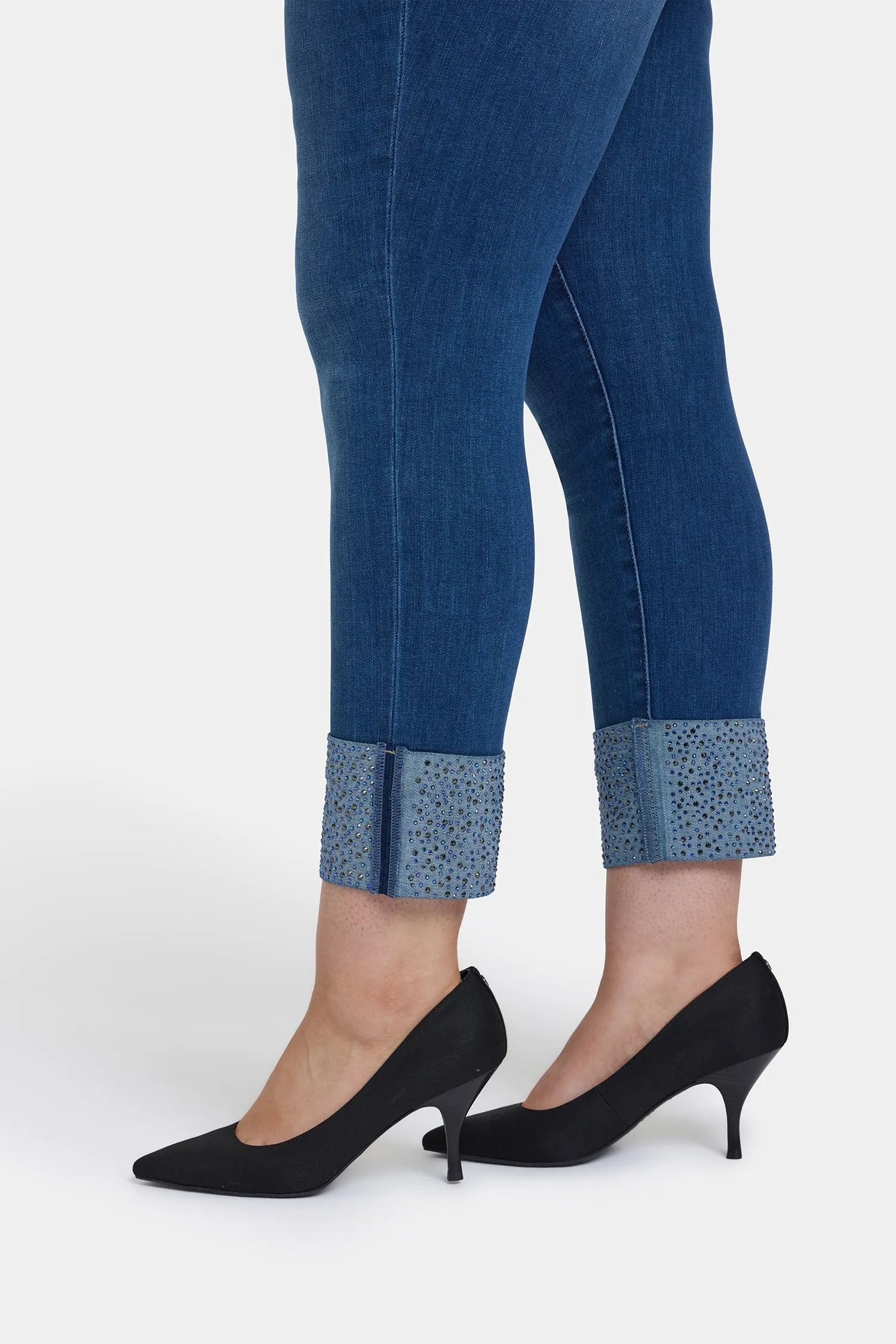 Sheri Slim Ankle Jeans In Plus Size - Vintage Lapis sold by NYDJ product image thumbnail 5