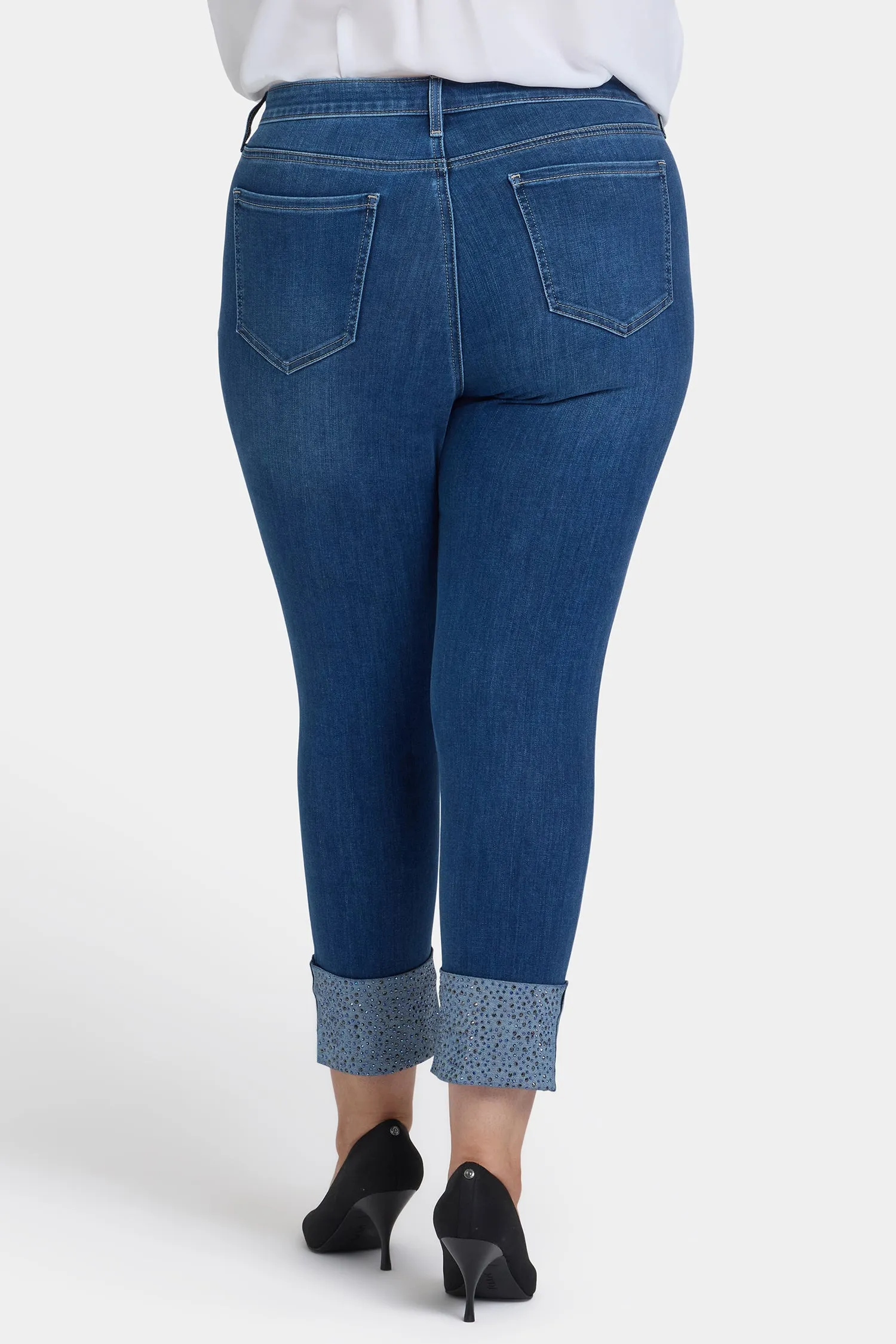 Sheri Slim Ankle Jeans In Plus Size - Vintage Lapis sold by NYDJ product image thumbnail 2