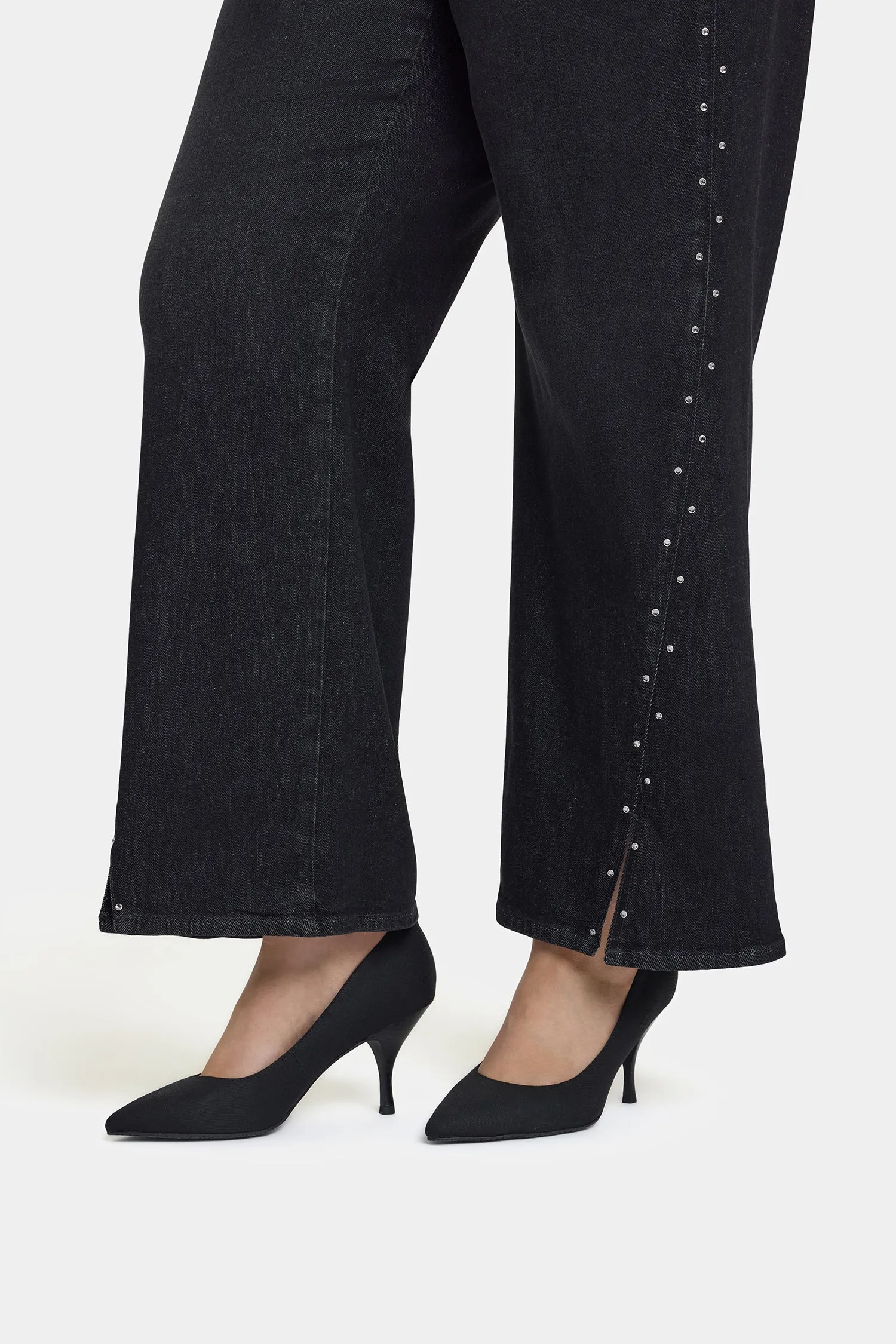 Teresa Wide Leg Jeans In Plus Size - French Nightfall sold by NYDJ product image thumbnail 2