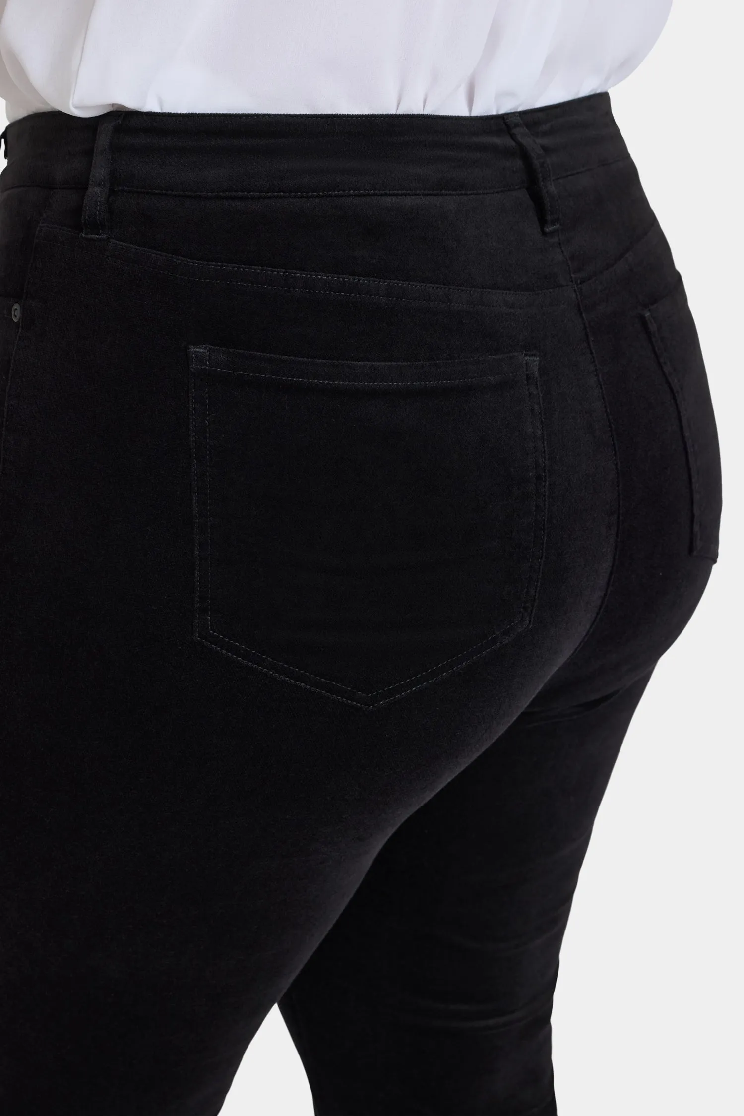 Marilyn Straight Pants In Plus Size - Black sold by NYDJ product image thumbnail 5