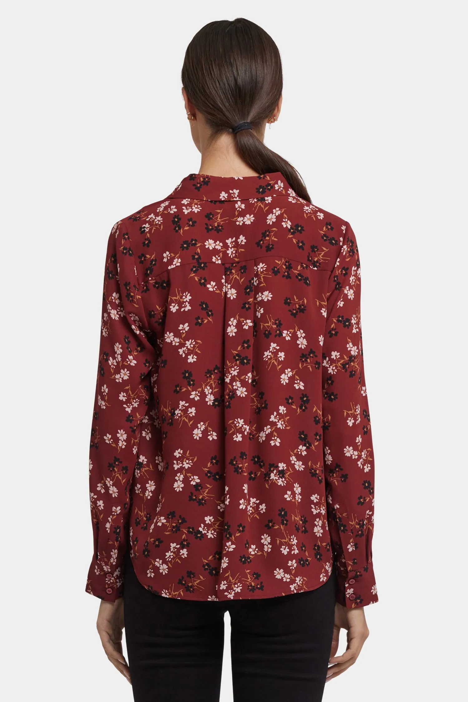 Tuxedo Blouse - Bienvenue sold by NYDJ product image thumbnail 3