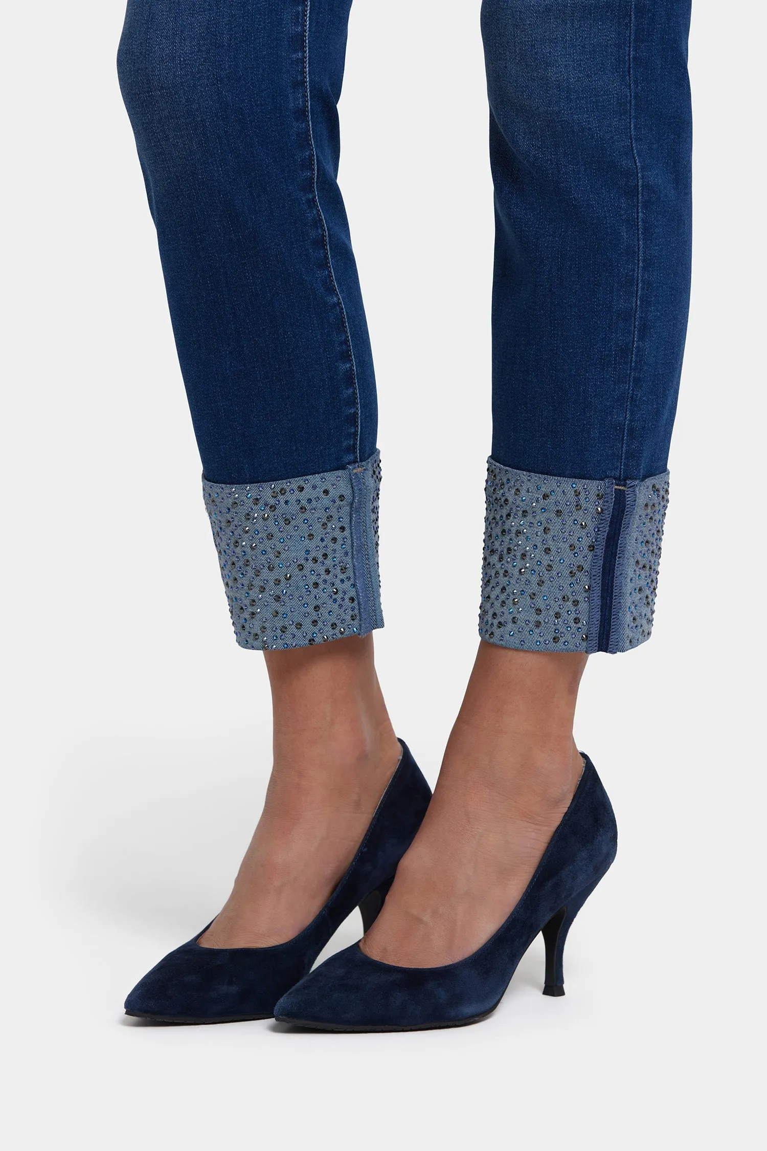 Sheri Slim Ankle Jeans In Petite - Vintage Lapis sold by NYDJ product image thumbnail 2