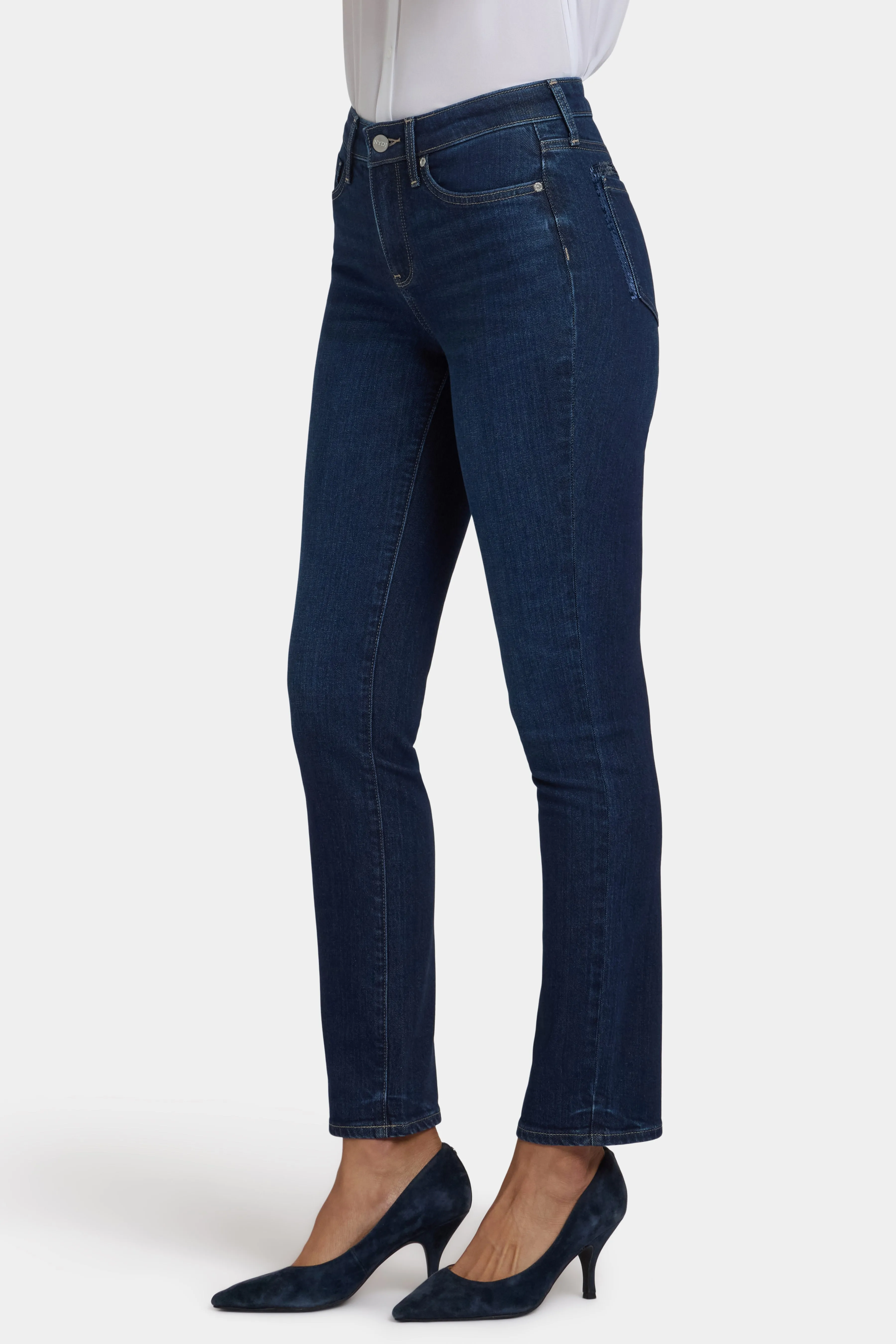 Sheri Slim Jeans - Indigo Seine sold by NYDJ product image thumbnail 4