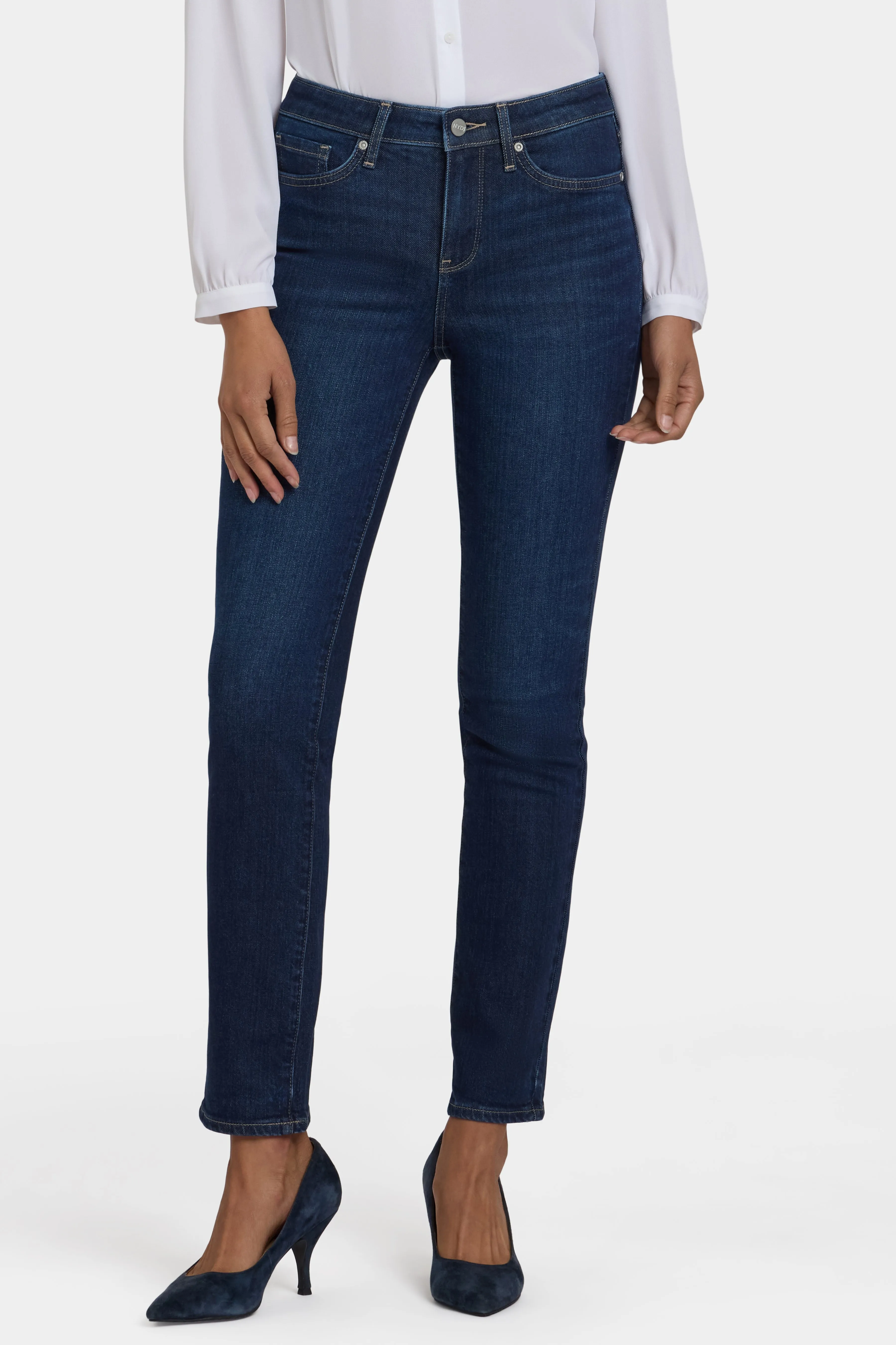 Sheri Slim Jeans - Indigo Seine sold by NYDJ product image thumbnail 5