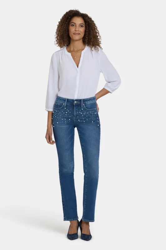 Marilyn Straight Jeans - Lake Notre-Dame sold by NYDJ