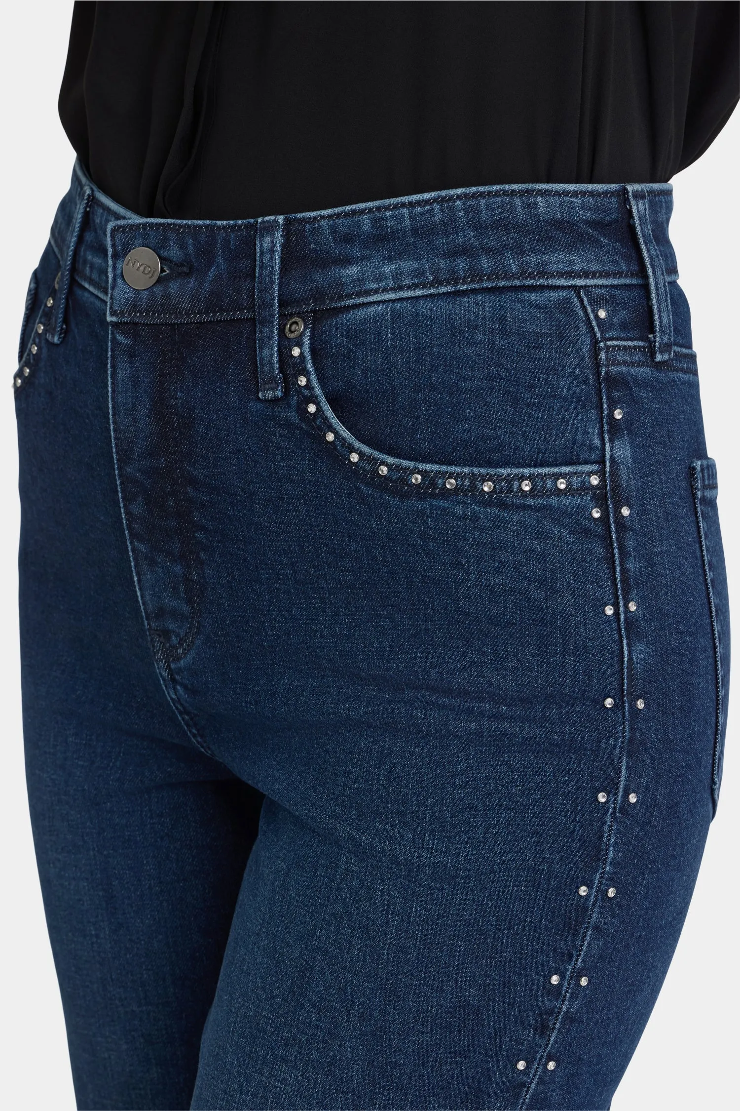 Brooke Loose Straight Jeans - Louvre Sapphire sold by NYDJ product image thumbnail 2