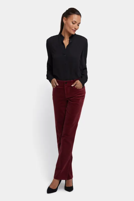 Marilyn Straight Pants - Wild Currant sold by NYDJ