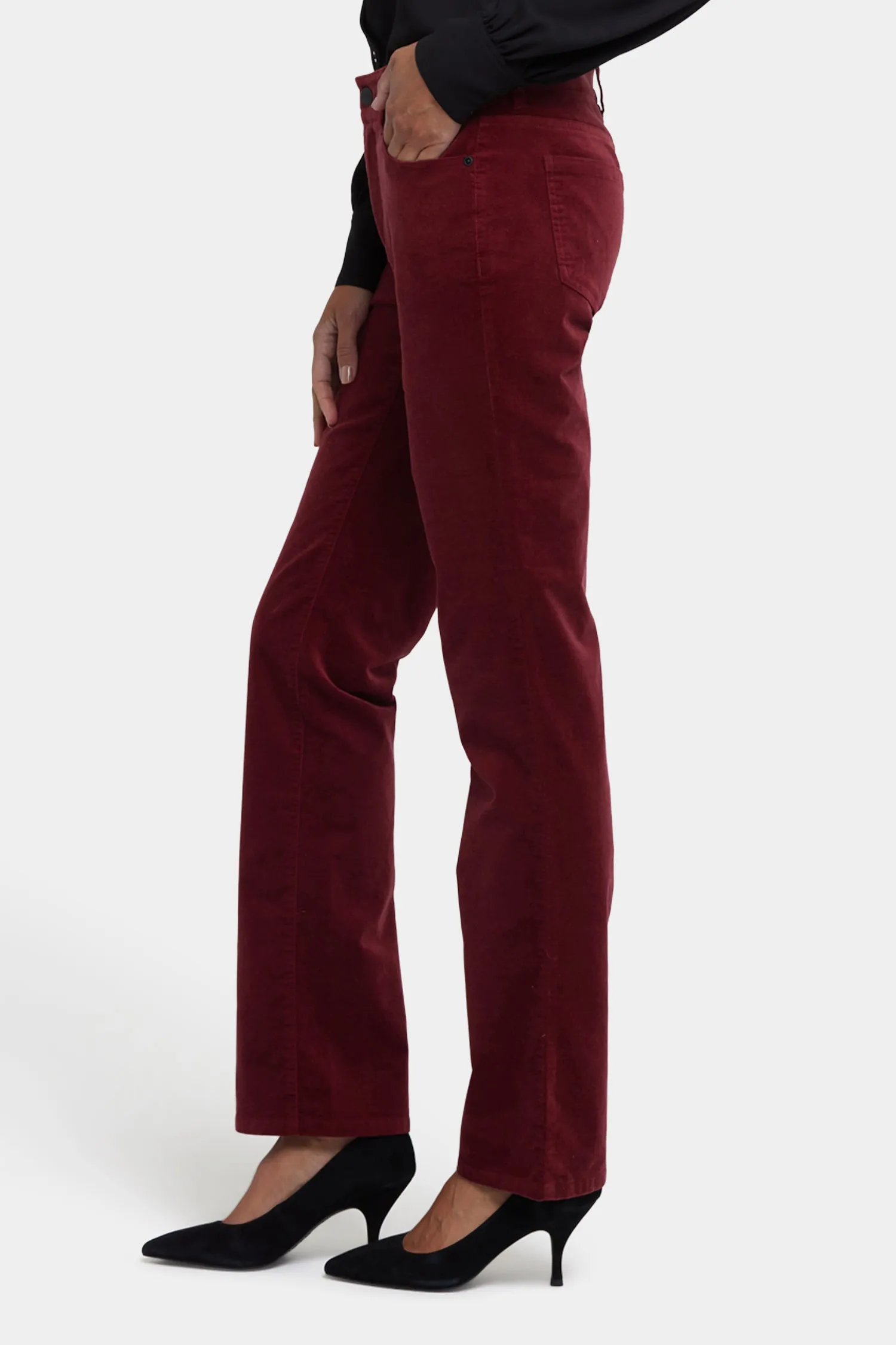 Marilyn Straight Pants - Wild Currant sold by NYDJ product image thumbnail 3