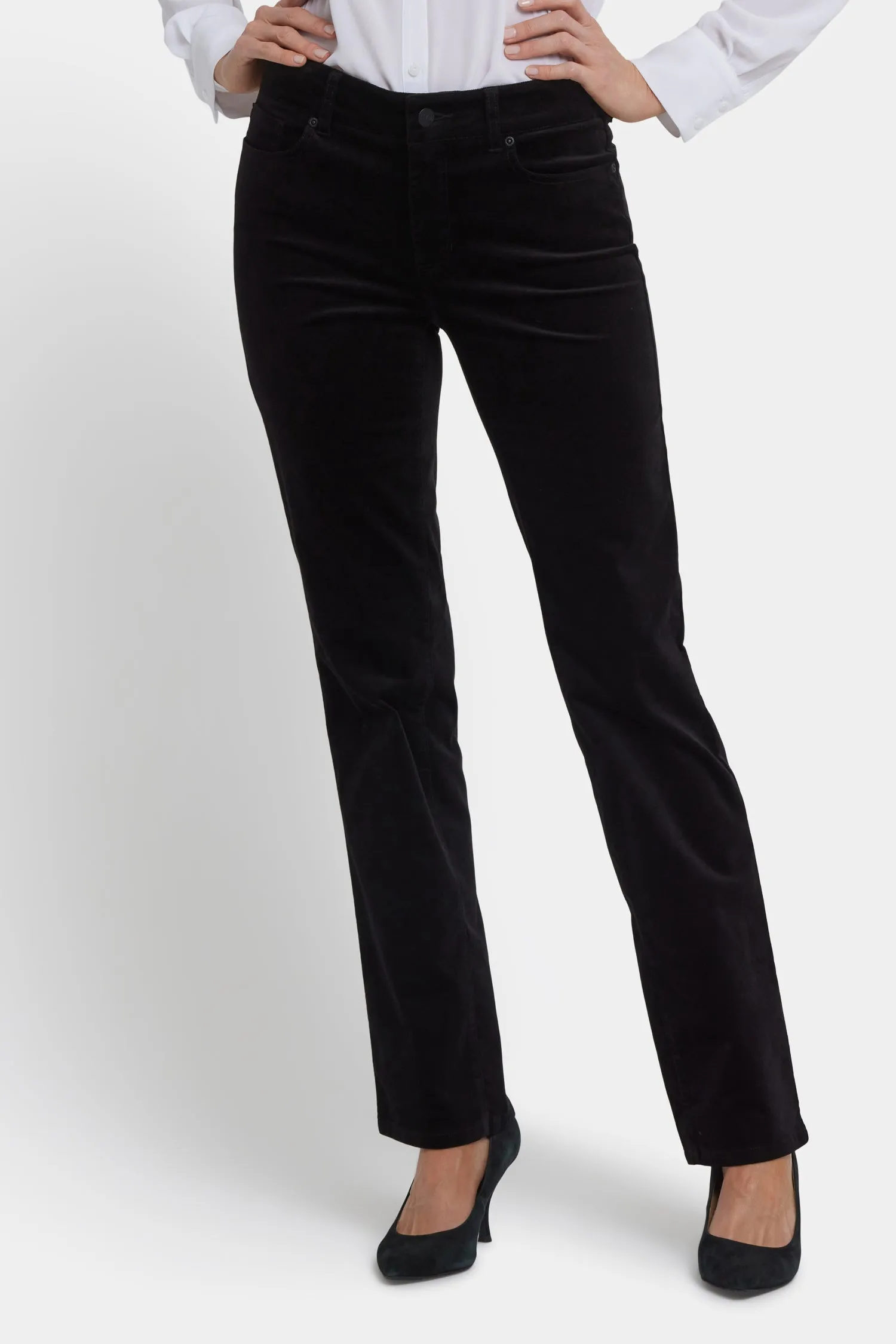 Marilyn Straight Pants - Black sold by NYDJ product image thumbnail 4