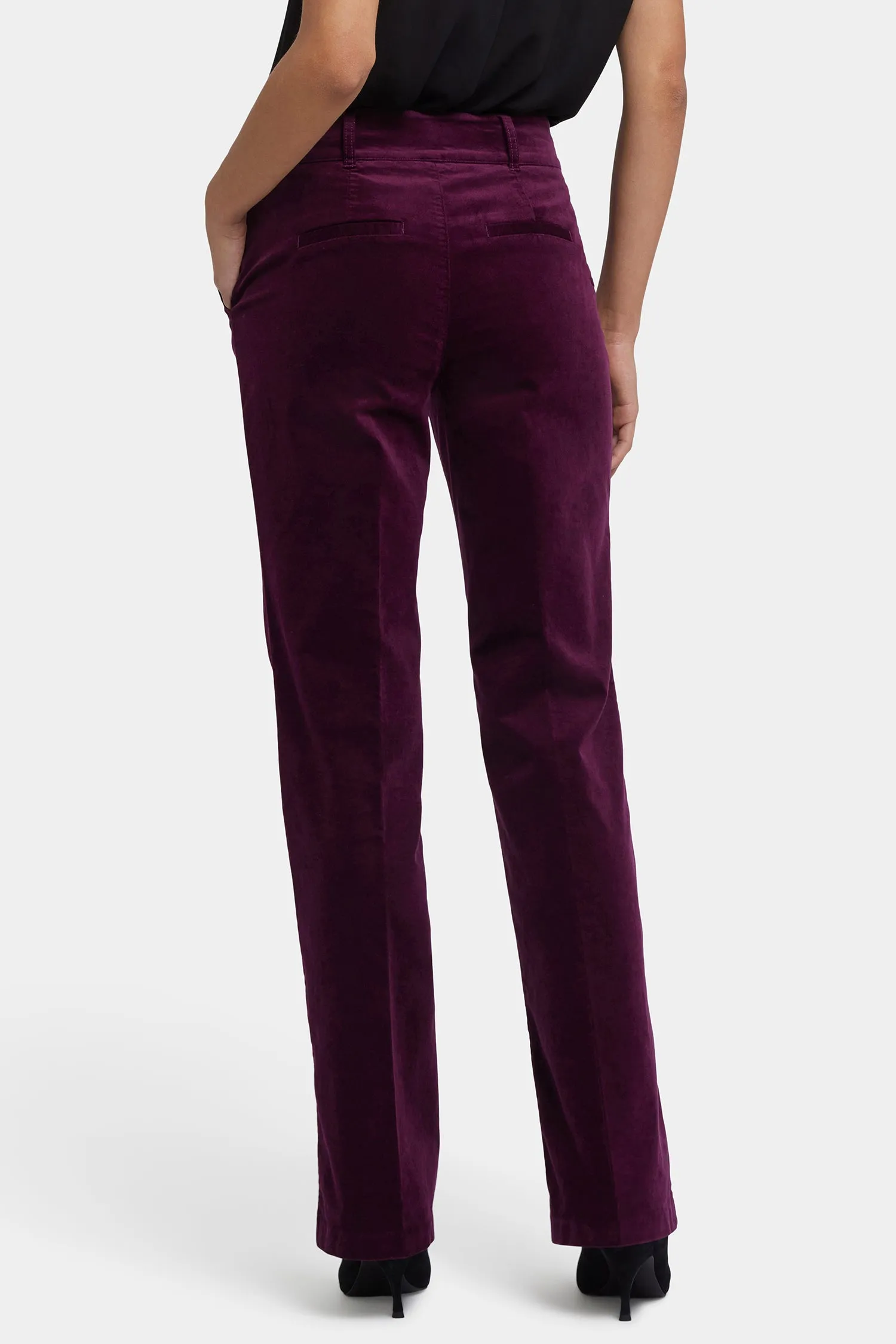 Straight Trouser Pants - Plum sold by NYDJ product image thumbnail 2