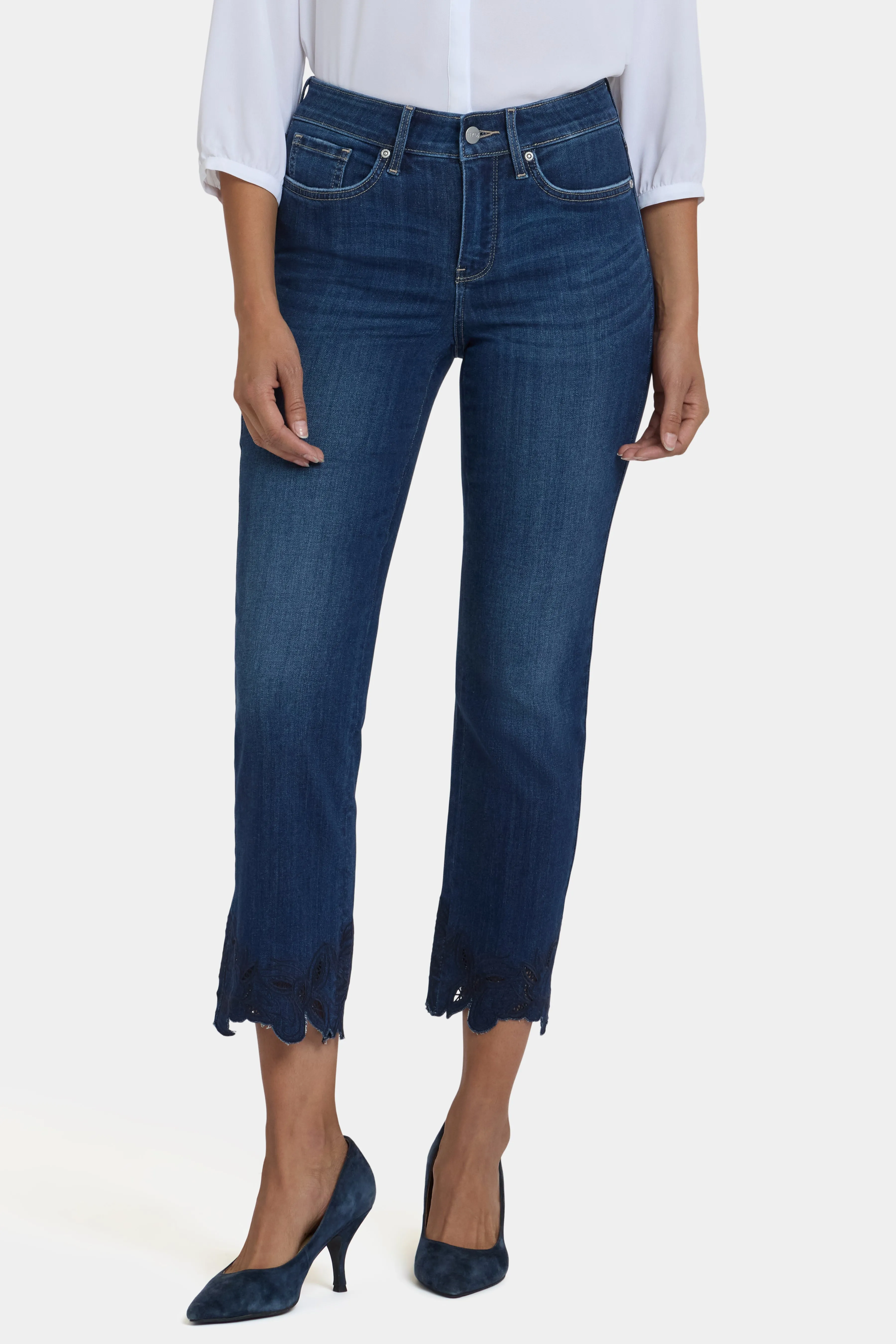 Marilyn Straight Ankle Jeans - Wonderland sold by NYDJ product image thumbnail 4